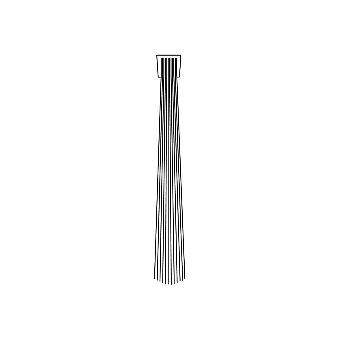 Bürstendichtungen - Bürstendichtung für Halteprofile | Bürstenhöhe: 40 mm | Farbe: braun