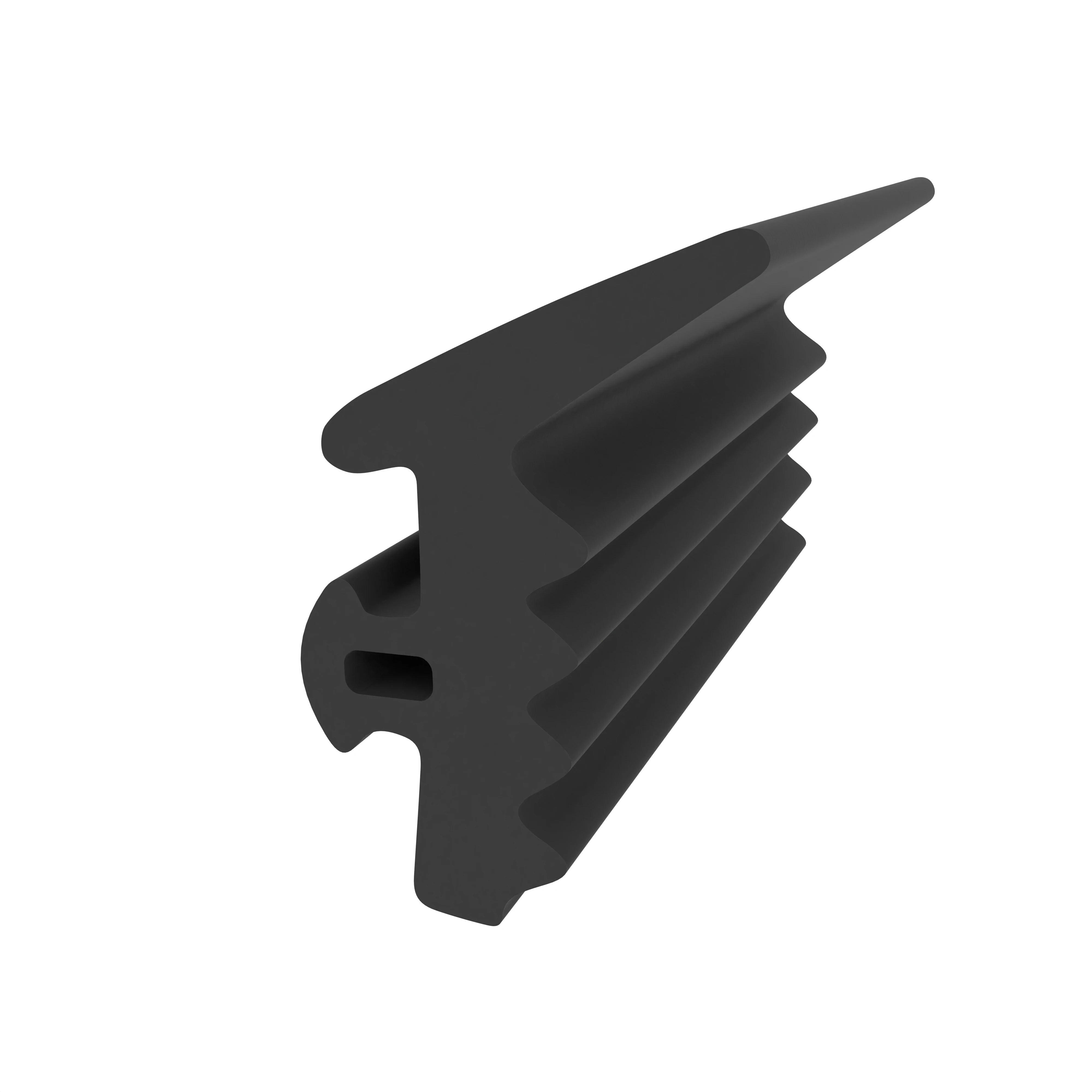 Verglasungsdichtung für Heroal Fenster | 8,8 mm Breite | Farbe: schwarz