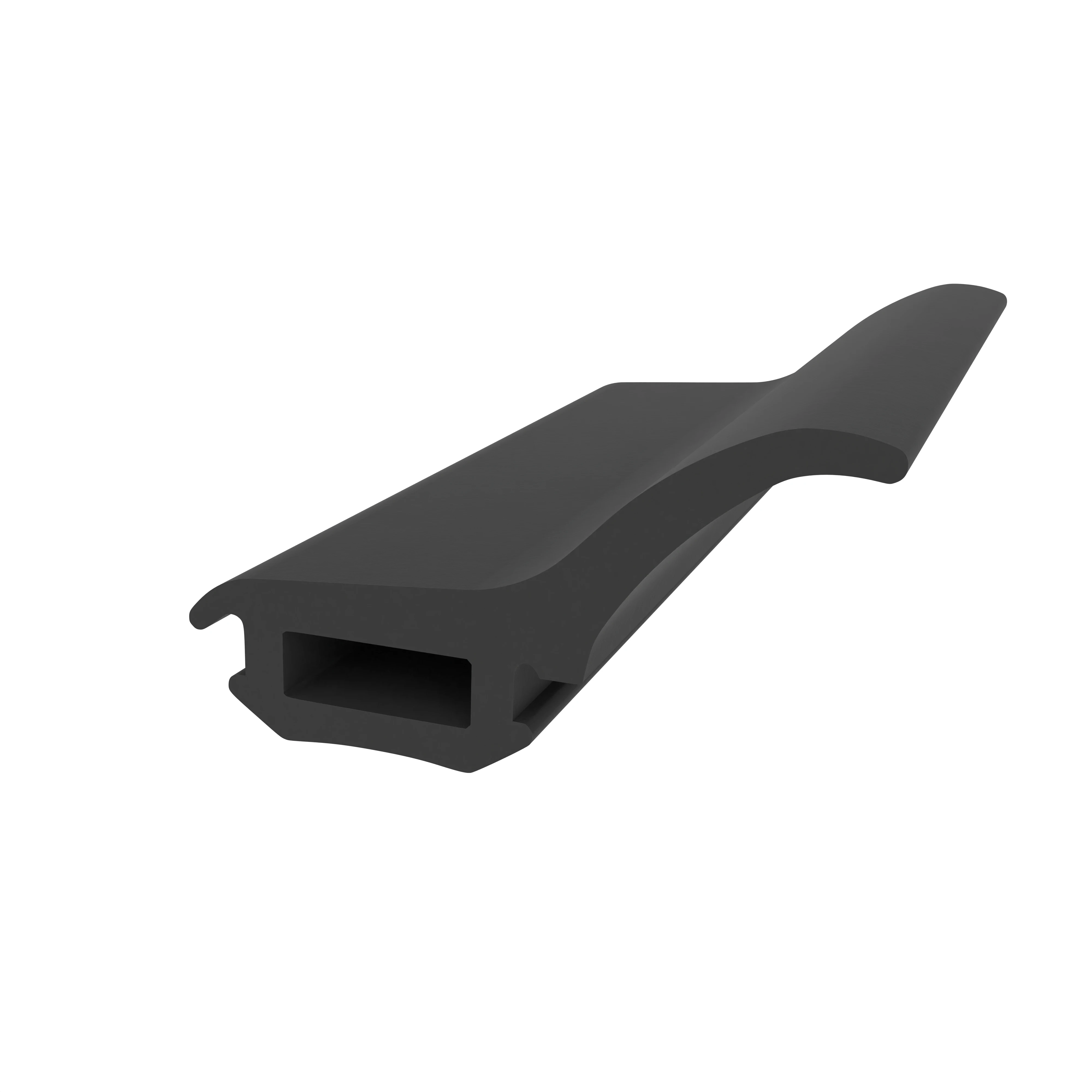 Mitteldichtung für Kunststofffenster | 16 mm Höhe | Farbe: schwarz