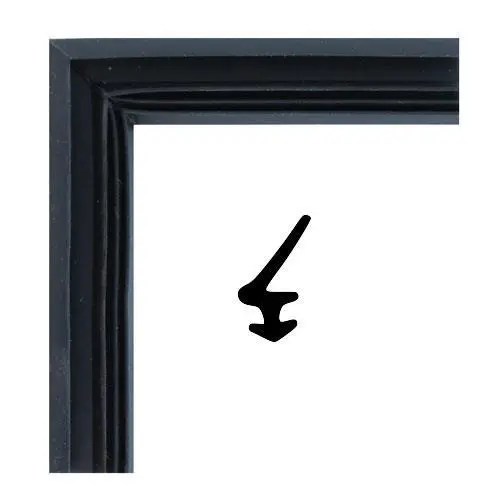 Dichtungsecken - Dichtungsecke für Anschlagdichtung F1727 | Farbe: schwarz