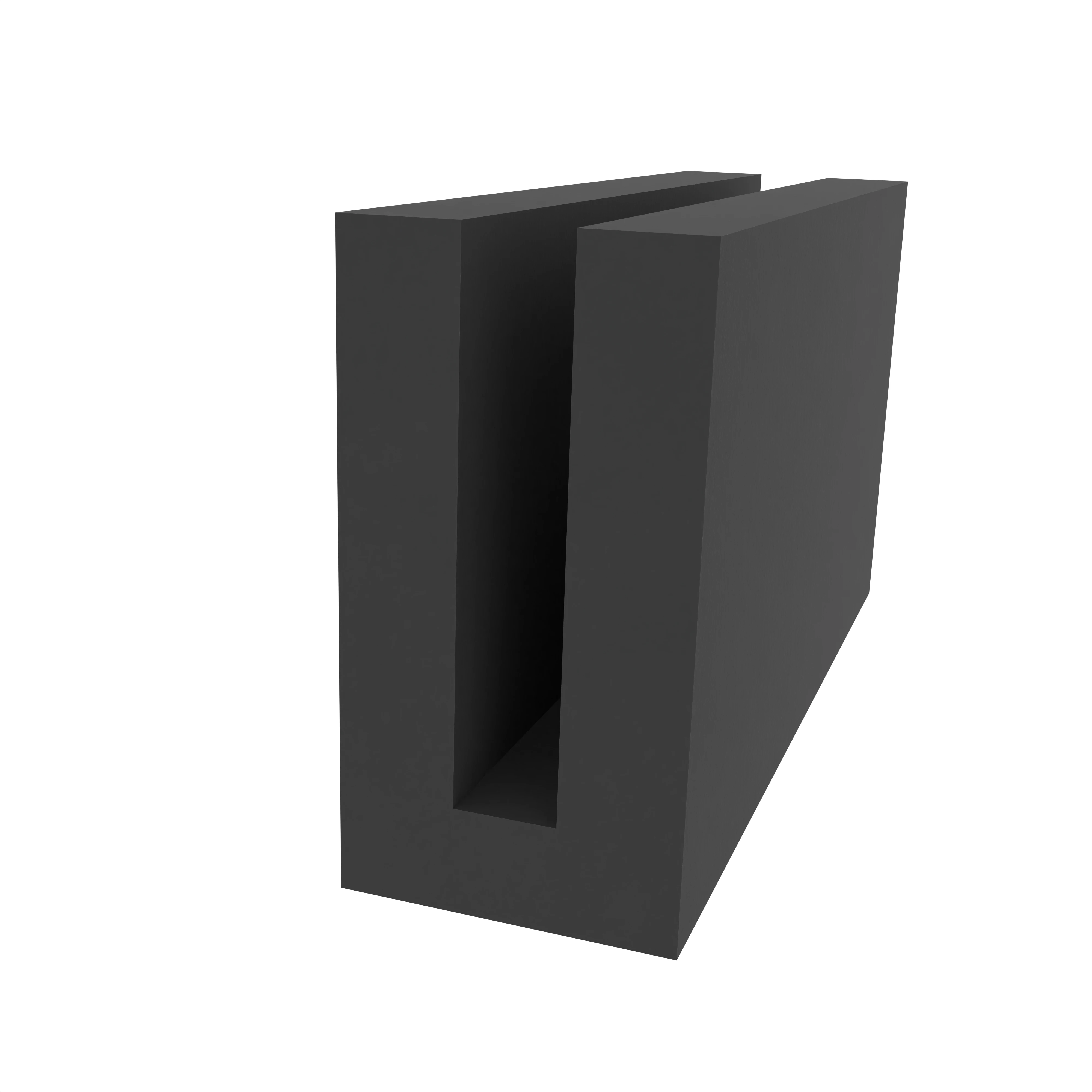 Kantenschutzprofil | Höhe: 9,5 mm | Farbe: schwarz