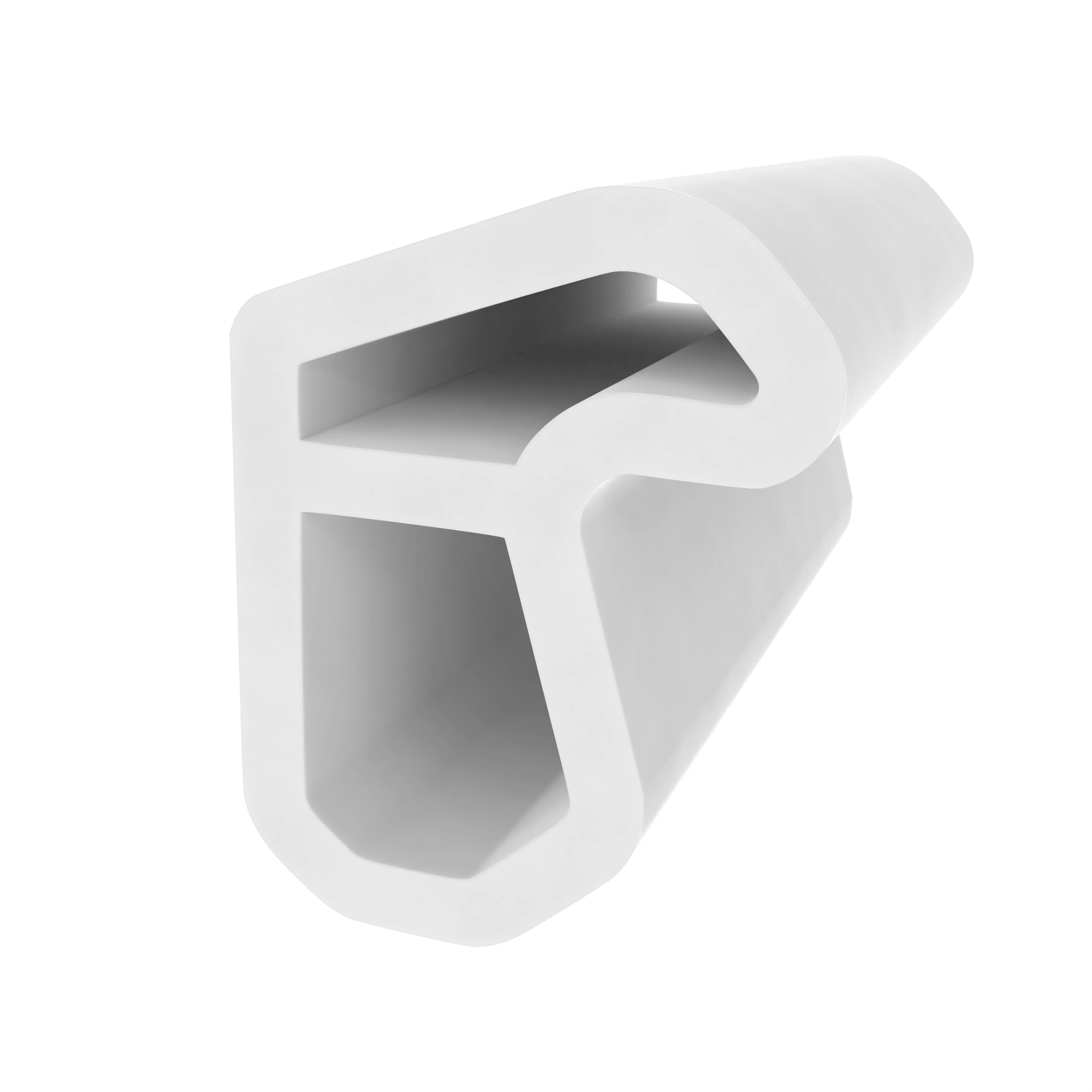 Stahlzargendichtung für Stahlrahmen | 12 mm Breite | Farbe: weiß