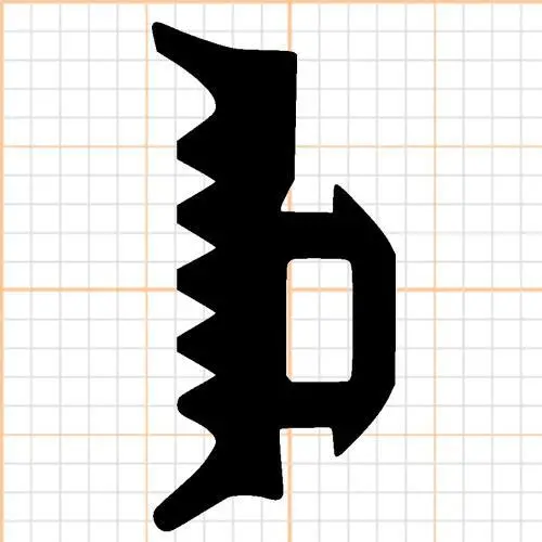 Verglasungsdichtung für Fenster | 9 mm Breite | Farbe: schwarz