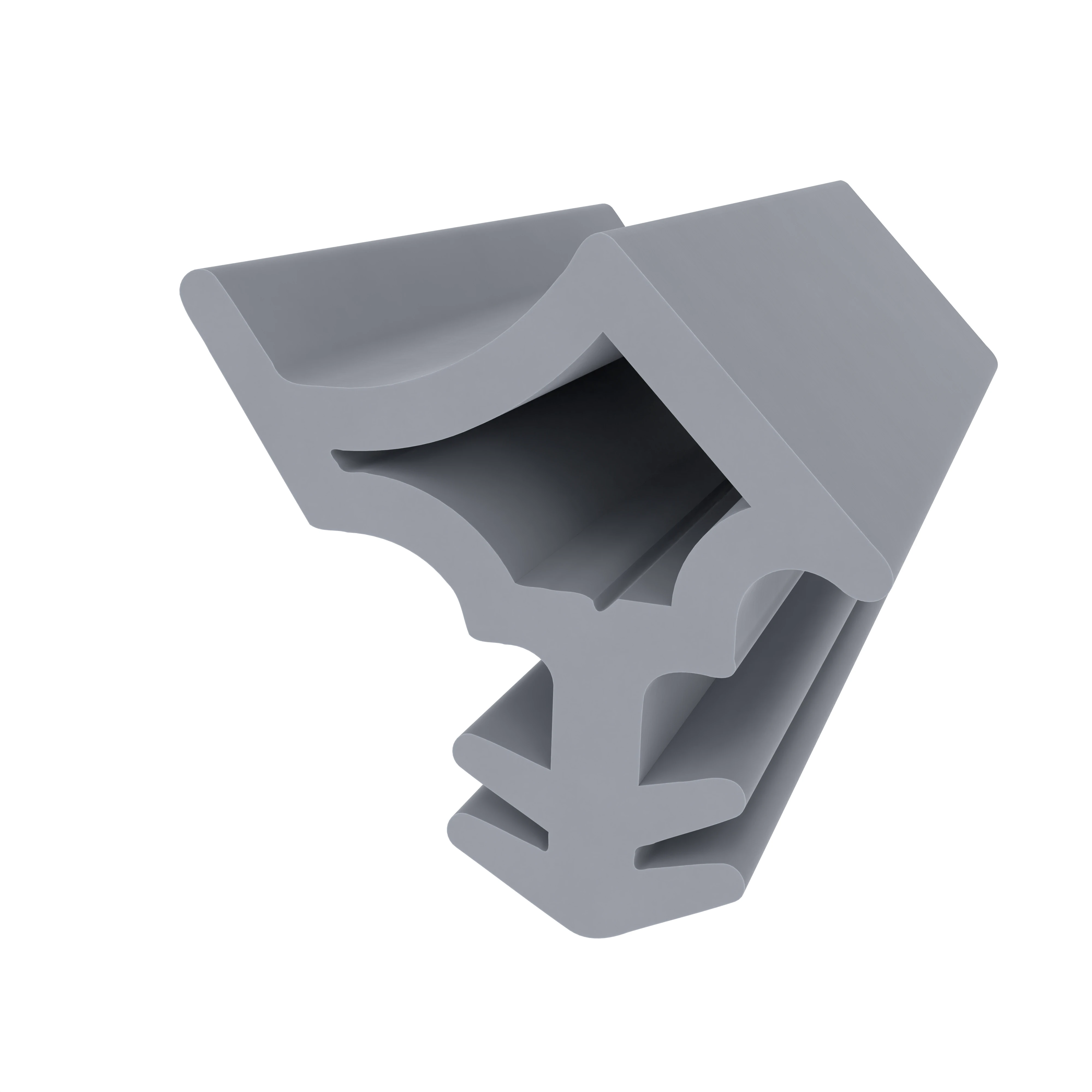 Stahlzargendichtung für Stahlzargen | 15 mm Breite | Farbe: grau