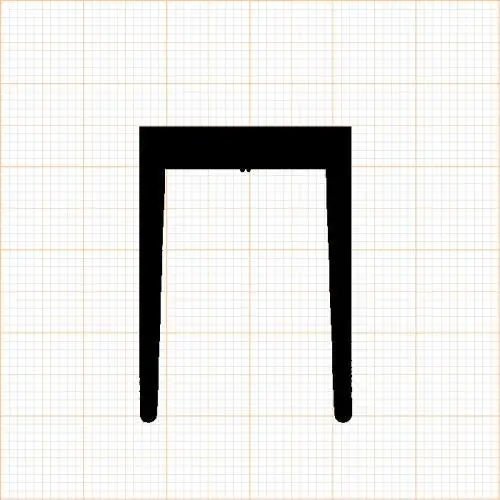 EPDM Dichtungen - Kühlschrankdichtung Meterware | Höhe: 35 mm | Farbe: schwarz