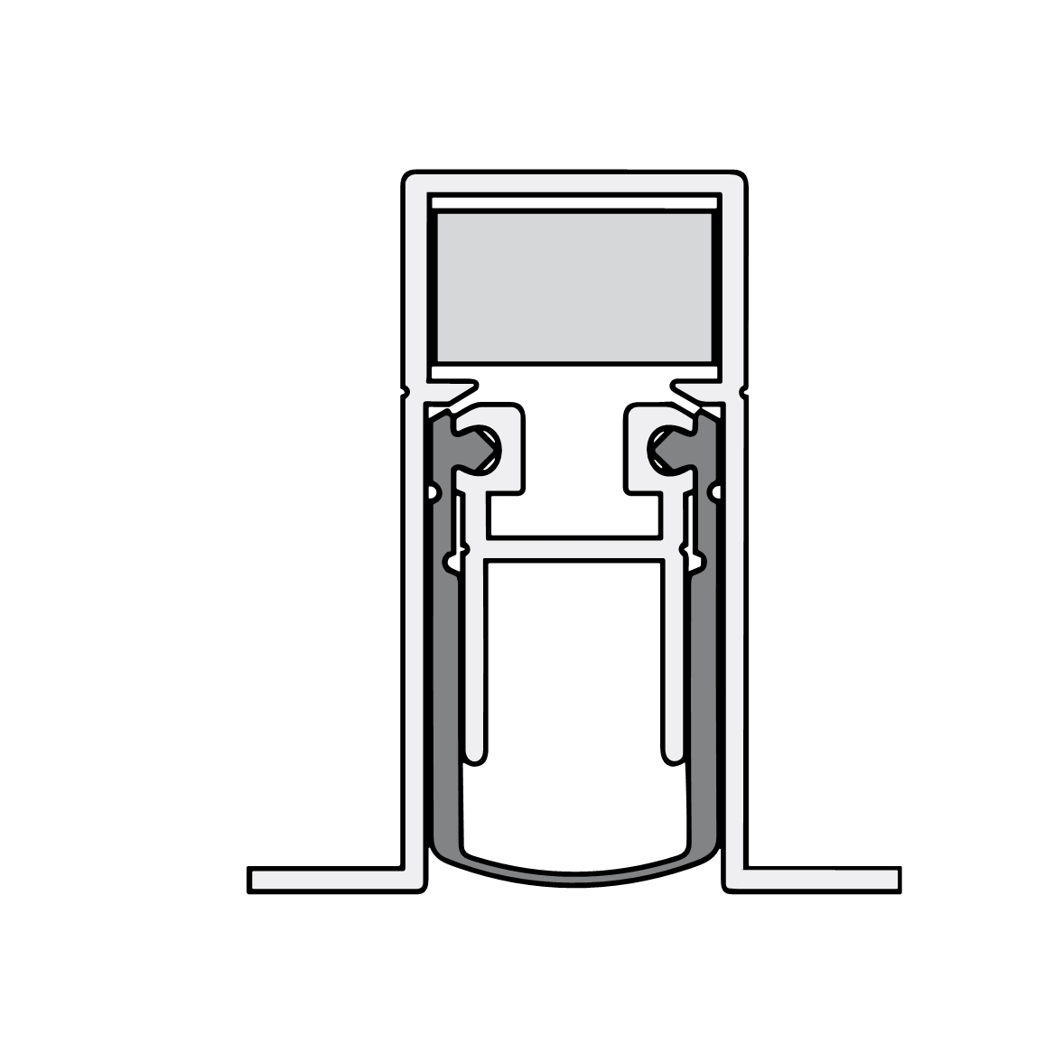 Schall-Ex Duo L-15/31 OS | 833 mm zweiseitig (833 mm)