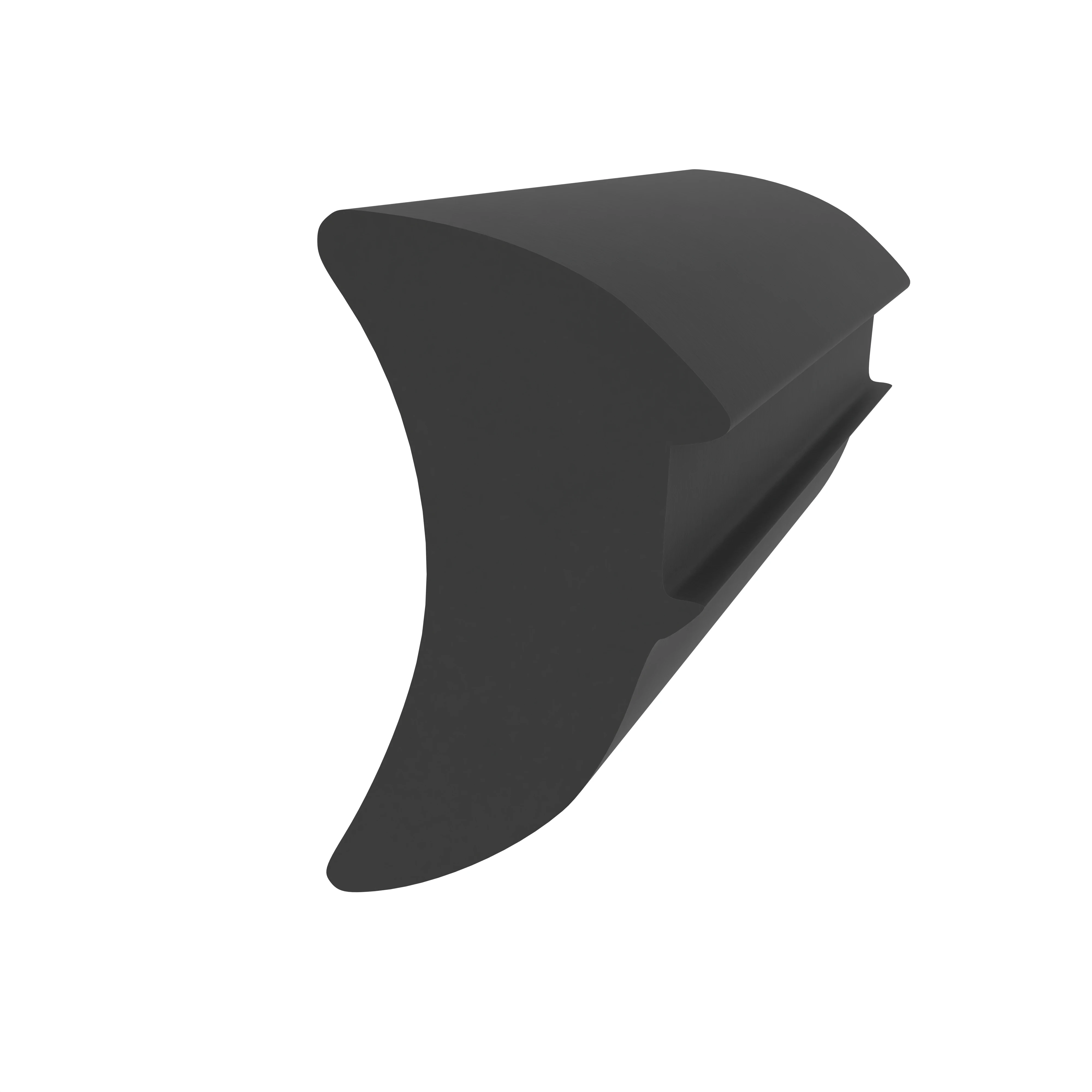 Verglasungsdichtung für Fenster | 16 mm Höhe | Farbe: schwarz Verglasungsdichtung für Fenster | 16 mm Höhe | Farbe: schwarz