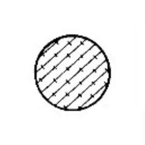 Moosgummidichtung rund | 8 mm Durchmesser | Farbe: grau