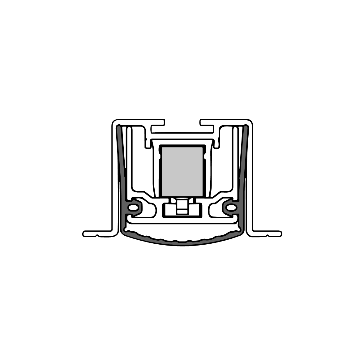 Schall-Ex Slide L-24/20 OS | 833 mm (833 mm)