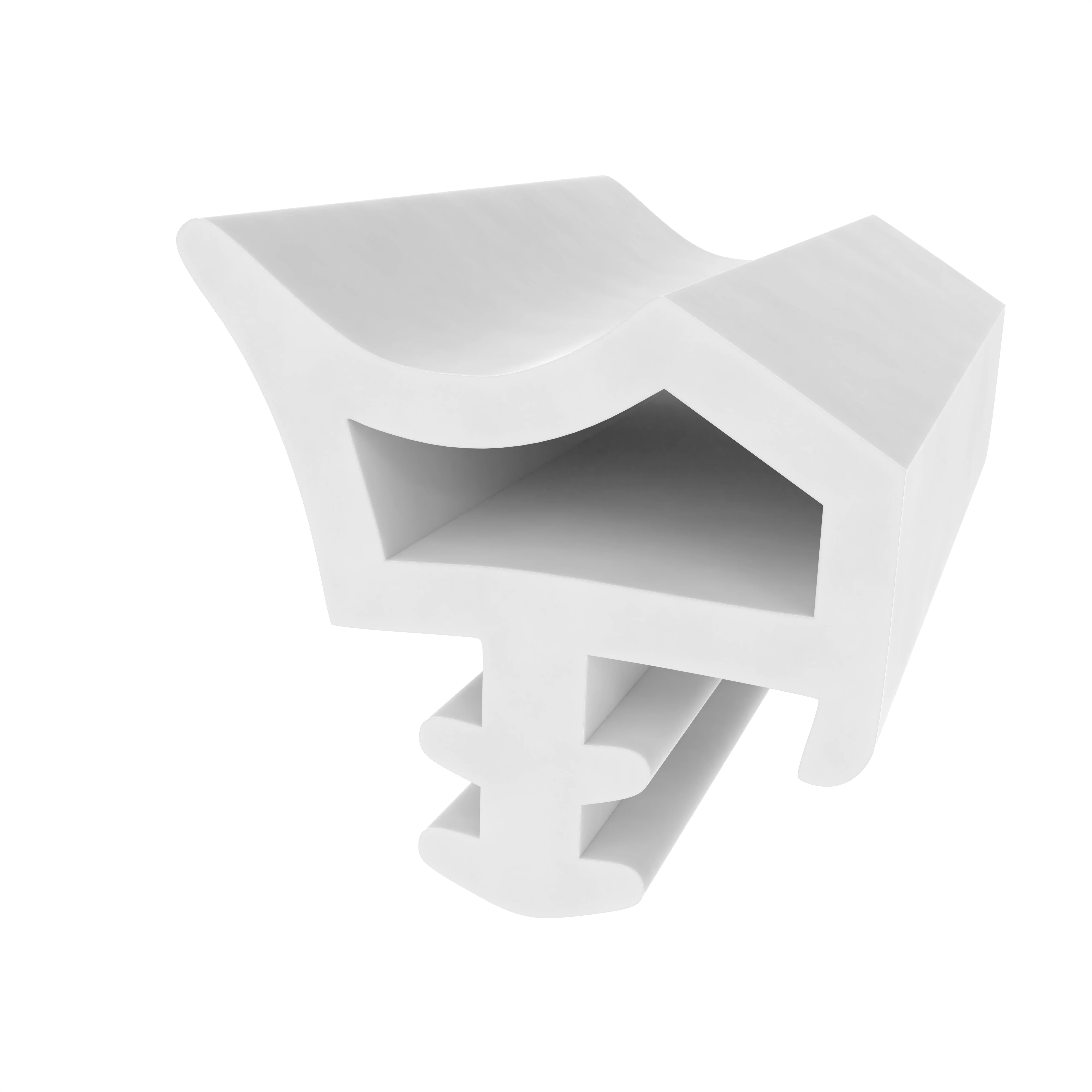 Holzzargendichtung für Haustüren | 12 mm Falzbreite | Farbe: weiß Holzzargendichtung für Haustüren | 12 mm Falzbreite | Farbe: weiß