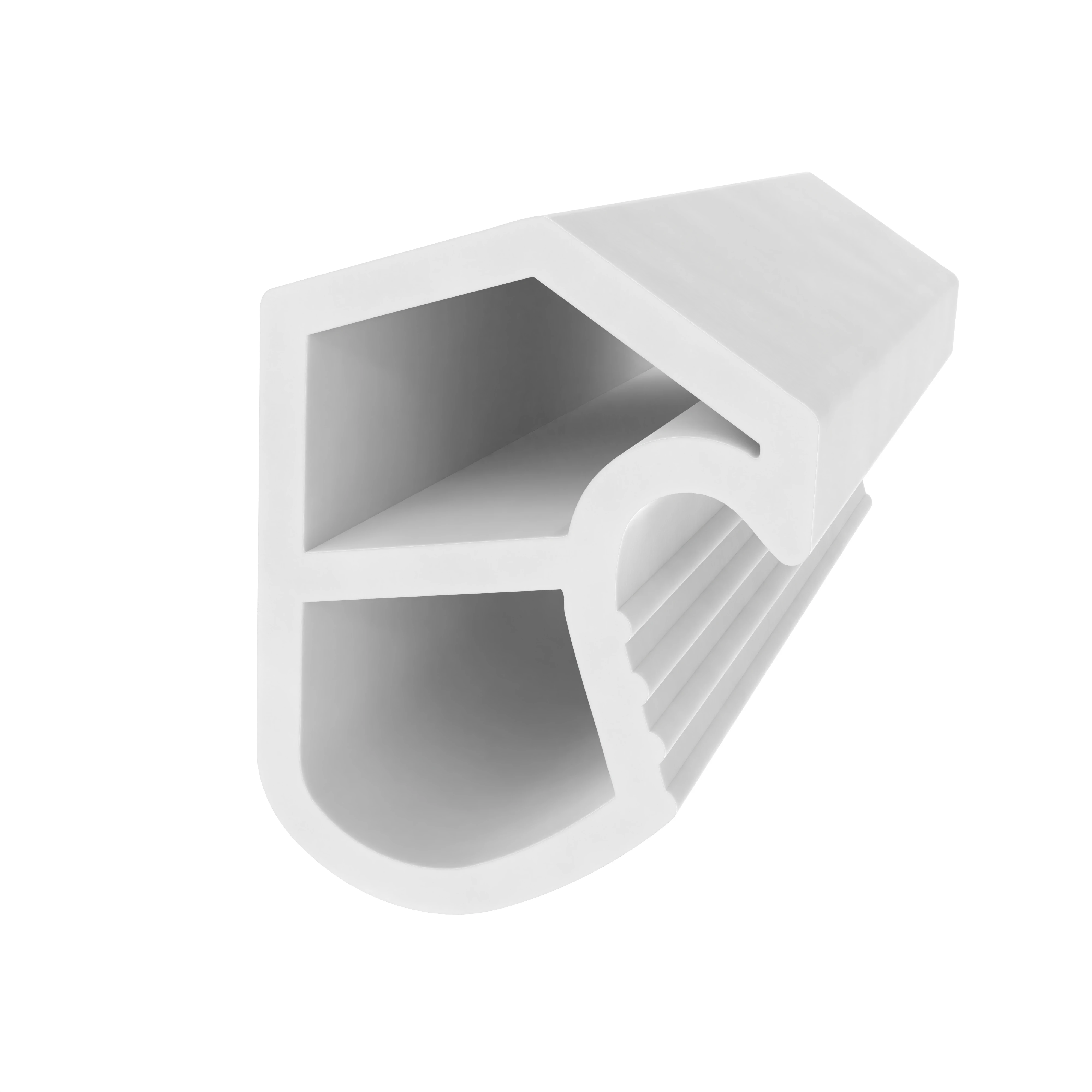 Stahlzargendichtung für Stahlzargen | 19 mm Höhe | Farbe: weiß
