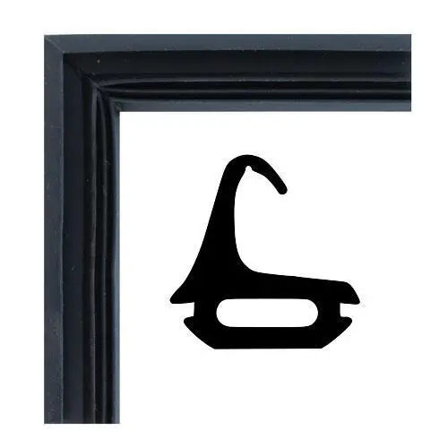 Dichtungsecke für Verglasungsdichtung F3249 | Farbe: schwarz