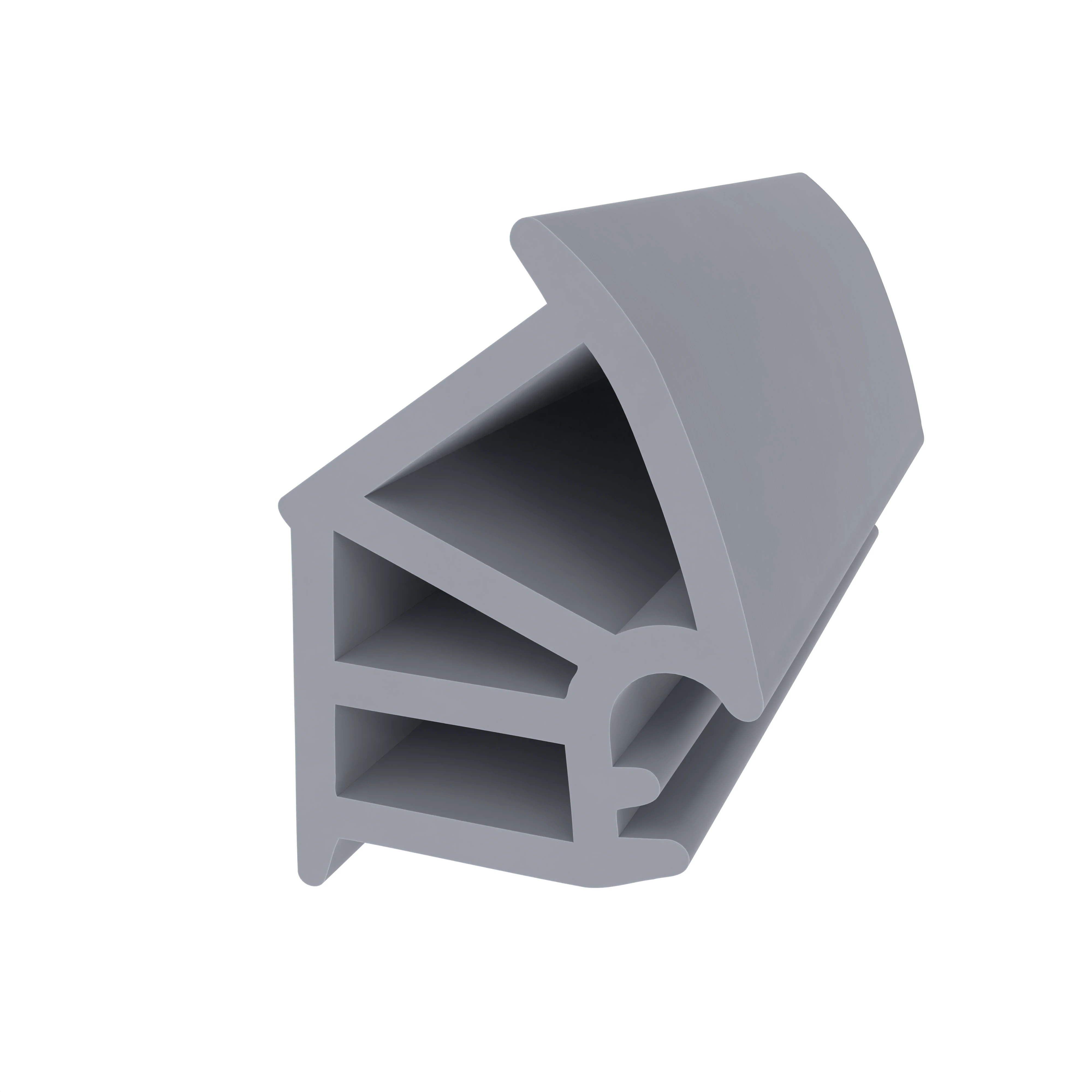 Stahlzargendichtung für Stahlprofile | 15 mm Breite | Farbe: grau Stahlzargendichtung für Stahlprofile | 15 mm Breite | Farbe: grau