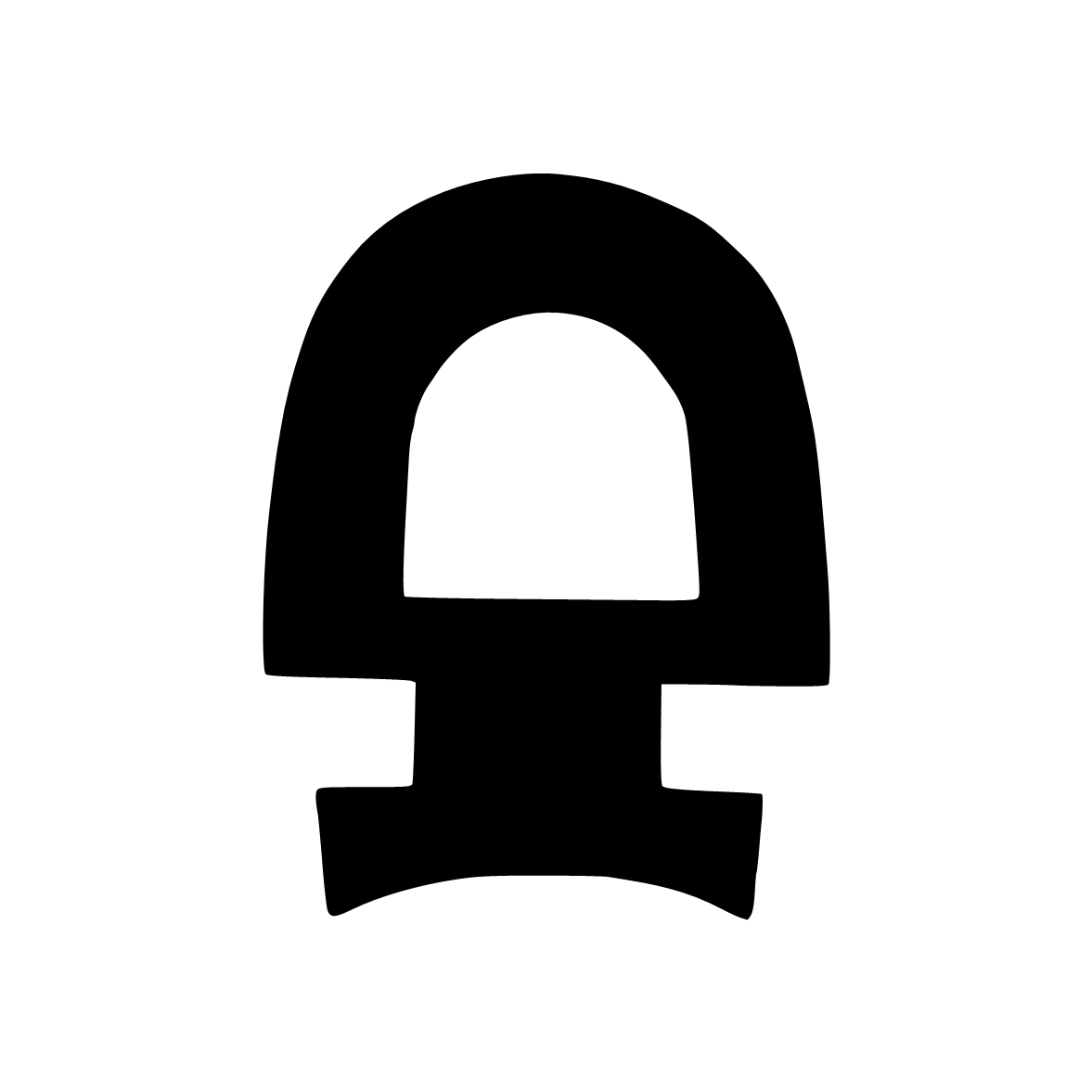 OP-Tür- und Garagentordichtungen - Garagentor / OP-Türdichtung in schwarz
