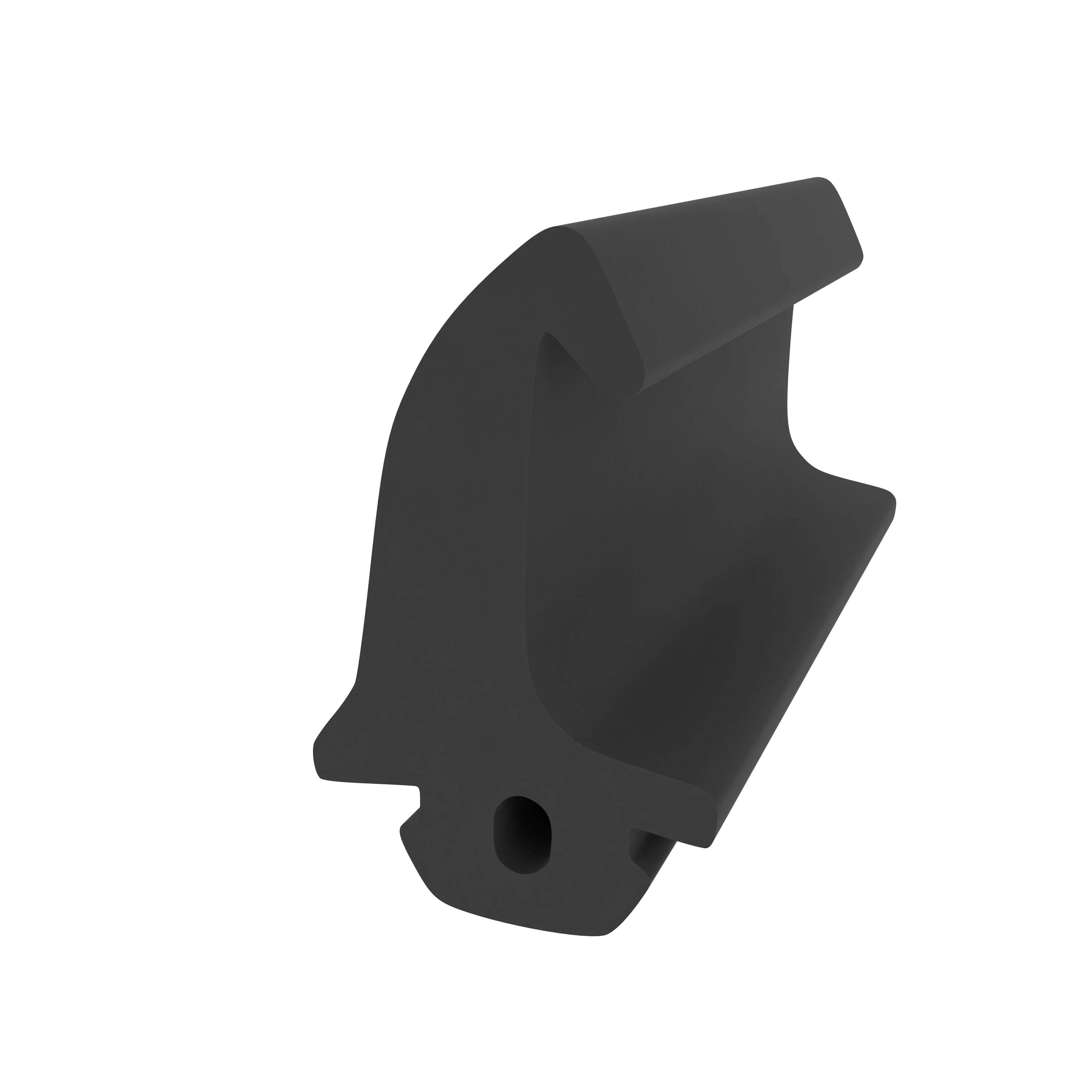 Mitteldichtung für Metallfenster | 20 mm Höhe | Farbe: schwarz Mitteldichtung für Metallfenster | 20 mm Höhe | Farbe: schwarz