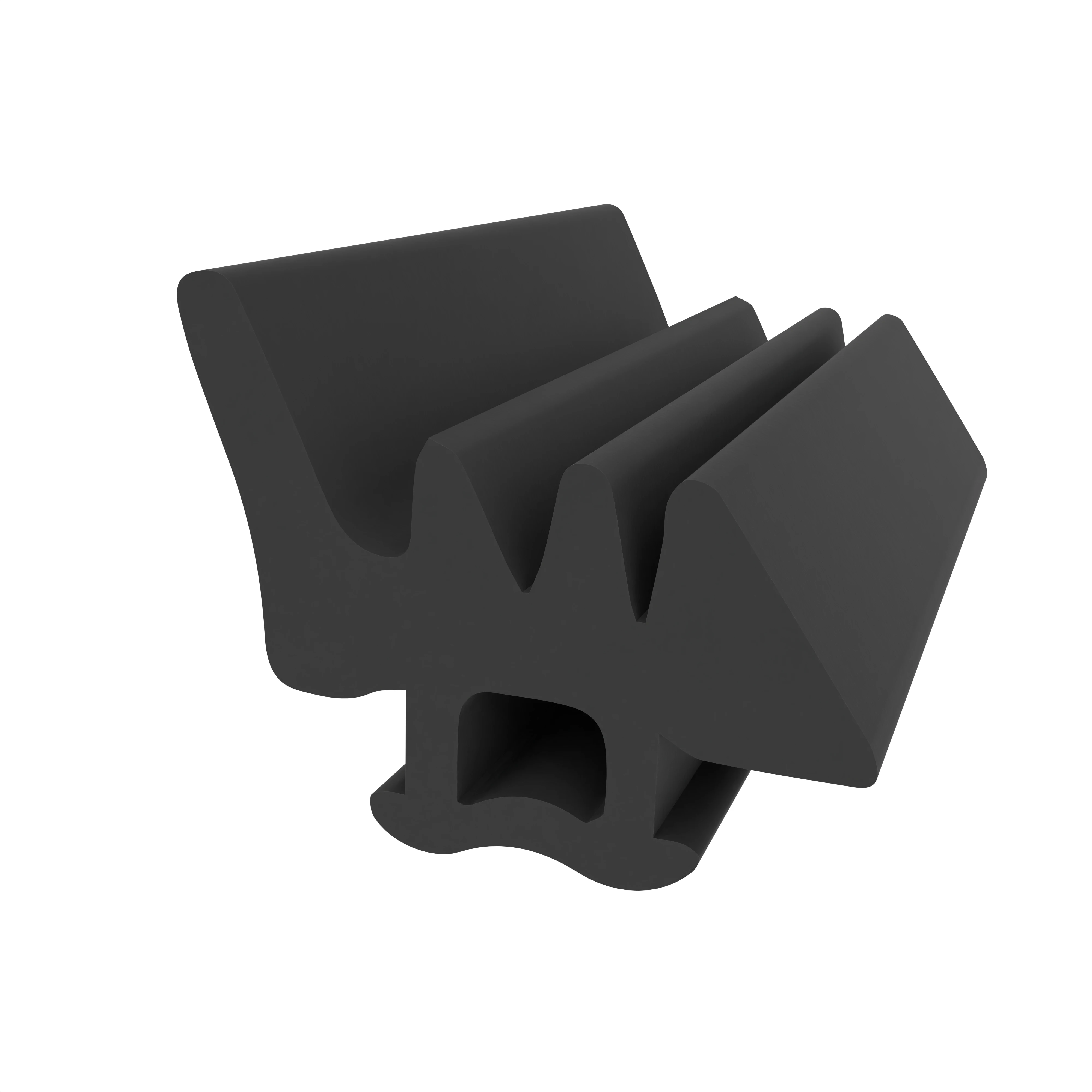 Verglasungsdichtungen - Verglasungsdichtung für Wicona Fenster | 13 mm Breite | Farbe: schwarz