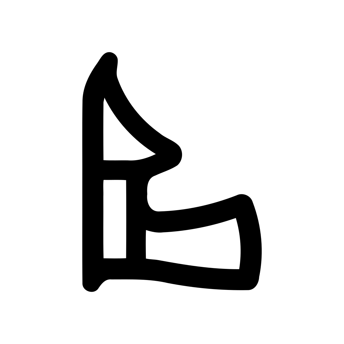 Türrahmen Dichtung - Stahlzargendichtung mit hinterschnittener Nut | 16 mm Höhe | Farbe: grau