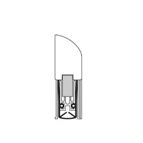 Schall-Ex L-15 FS Absenkdichtung von Athmer | Länge: 930 mm