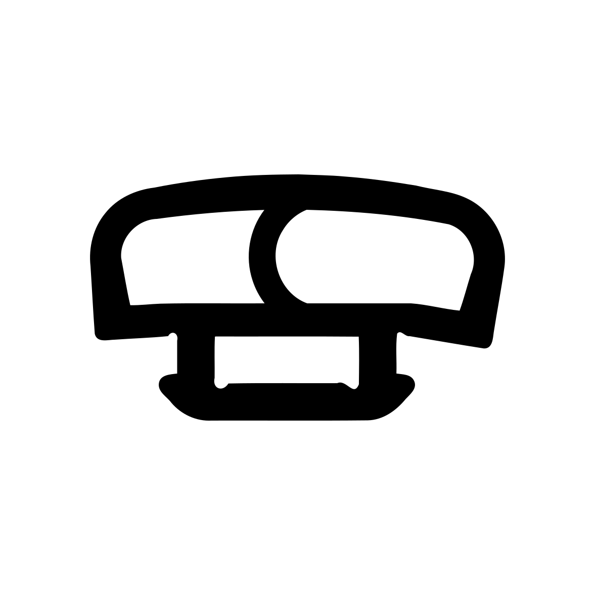 Verglasungsdichtung - Verglasungsdichtung für Schüco Faltschiebeanlagen | 19 mm Breite | Farbe: schwarz