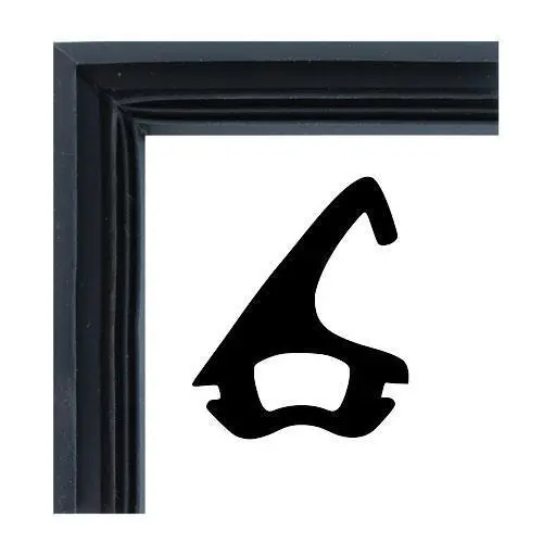 Dichtungsecke für Mitteldichtung F1382 | Farbe: schwarz Dichtungsecke für Mitteldichtung F1382 | Farbe: schwarz