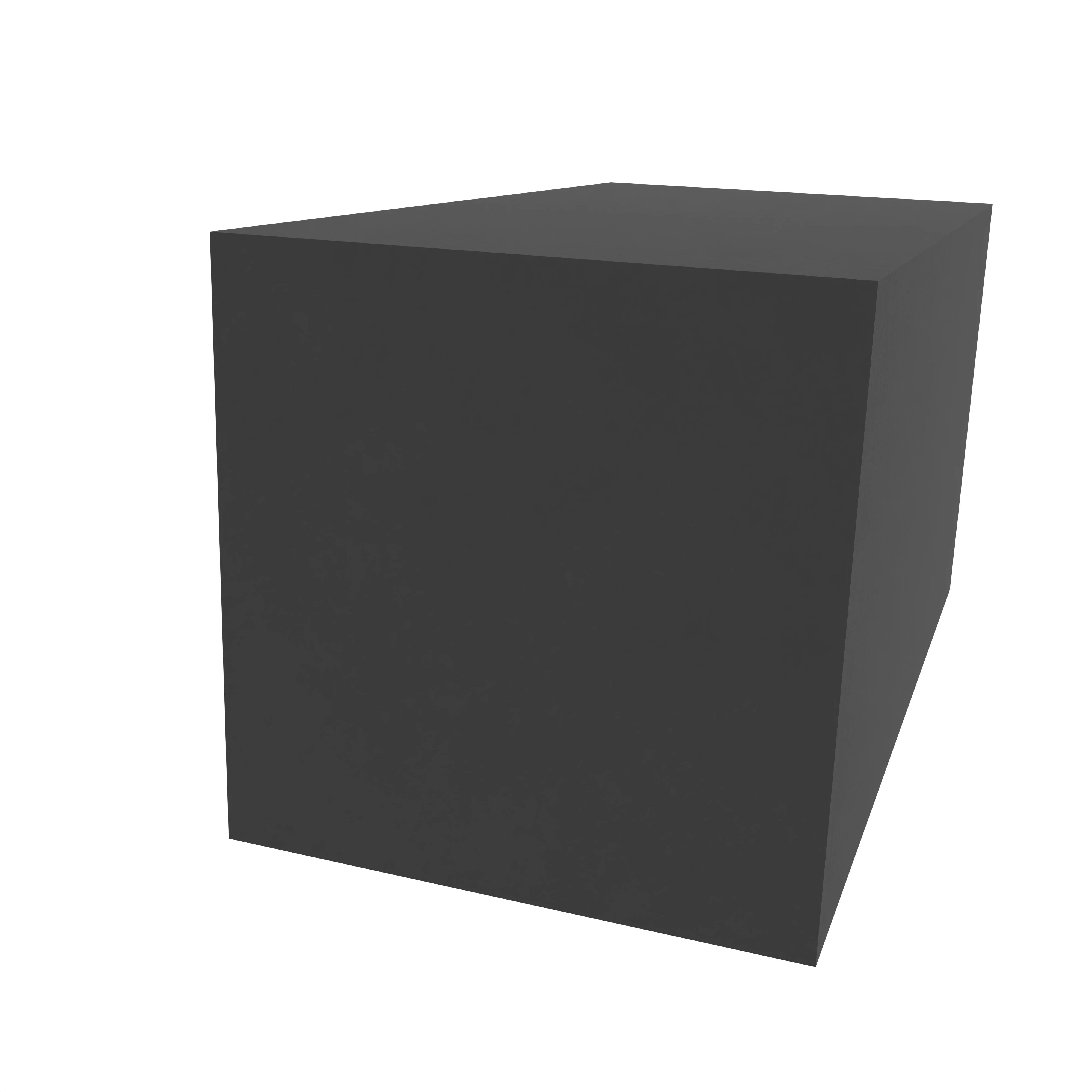 Moosgummidichtung vierkant | 20 mm Höhe | Farbe: schwarz