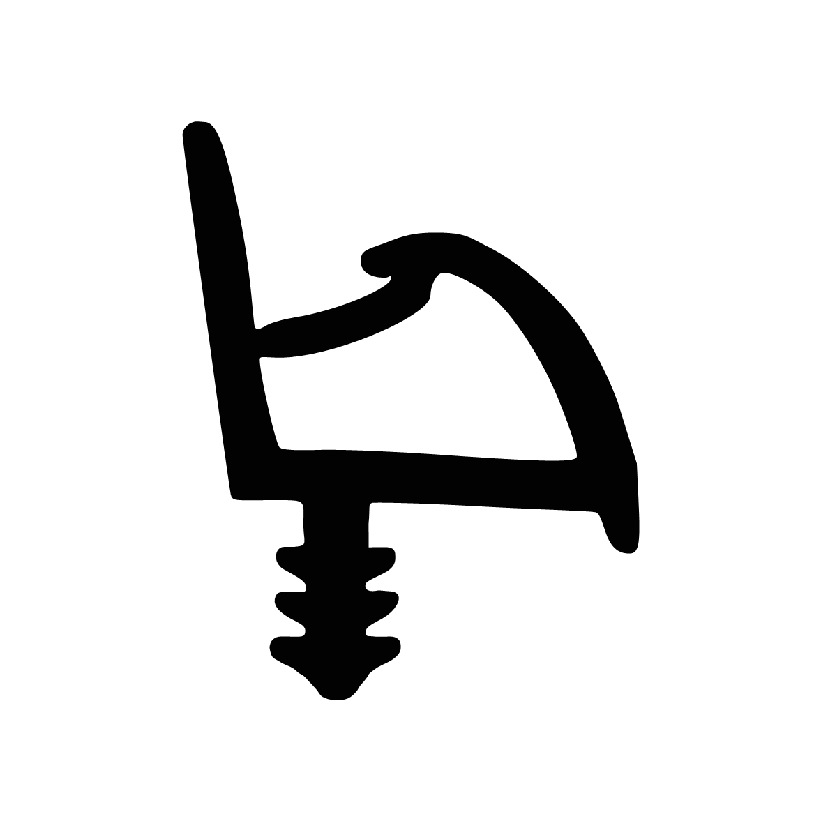 Türrahmen Dichtung - Zimmertürdichtung für Haustüren | 12 mm Breite | Farbe: beige