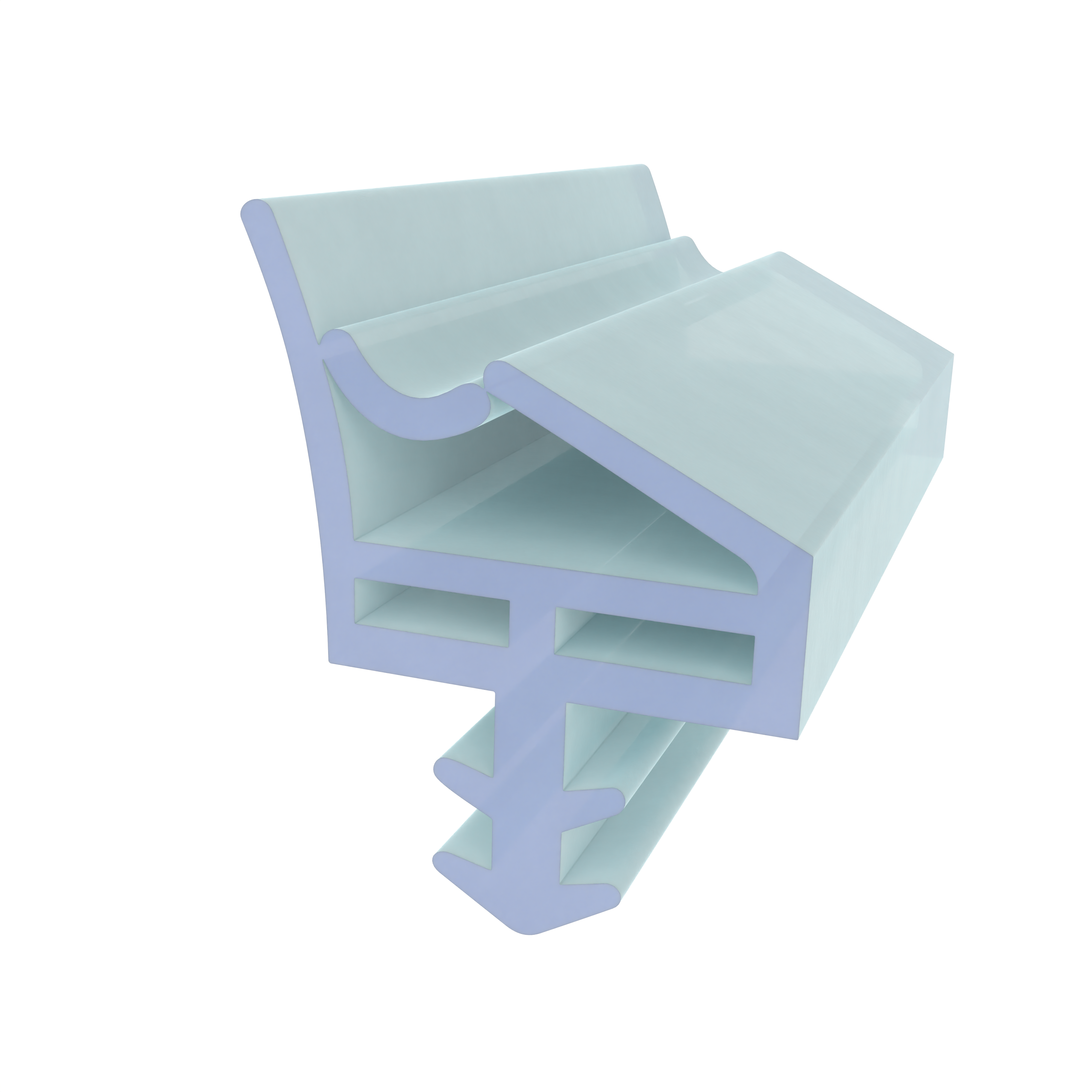 Holzzargendichtung für Haustüren | 12 mm Falzbreite | Farbe: transparent