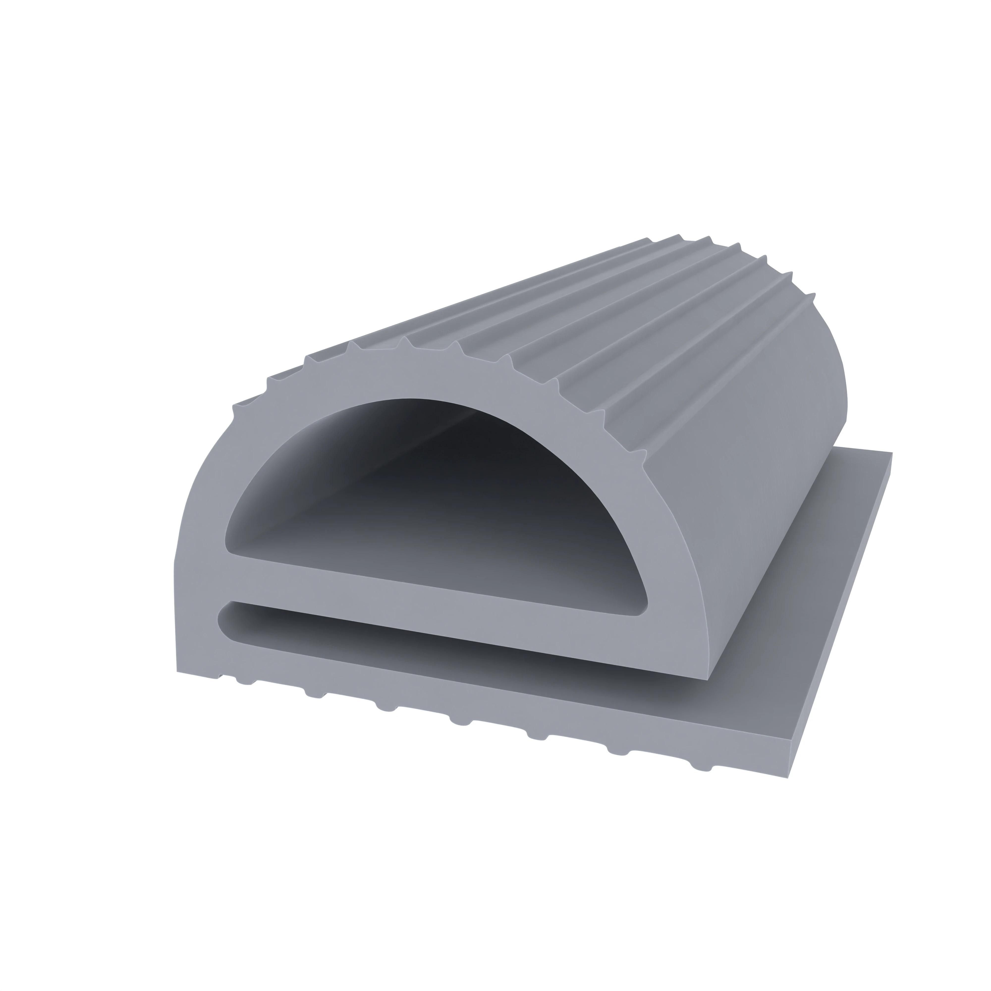 Kühlschrankdichtung Meterware | Höhe: 14,5 mm | Farbe: grau