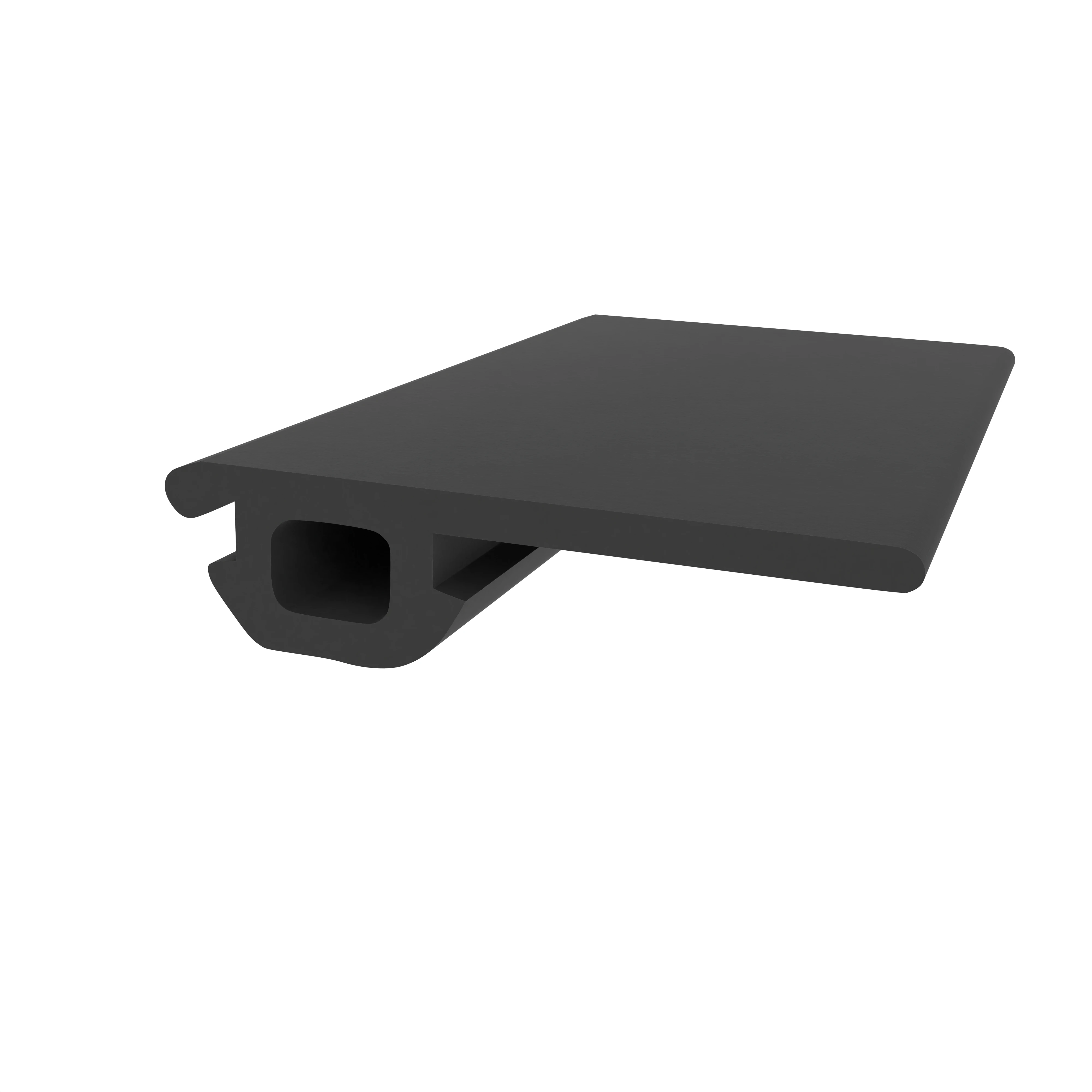 Türrahmen Dichtung - Anschlagdichtung für Deflex Fenster | 4 mm Höhe | Farbe: schwarz 
