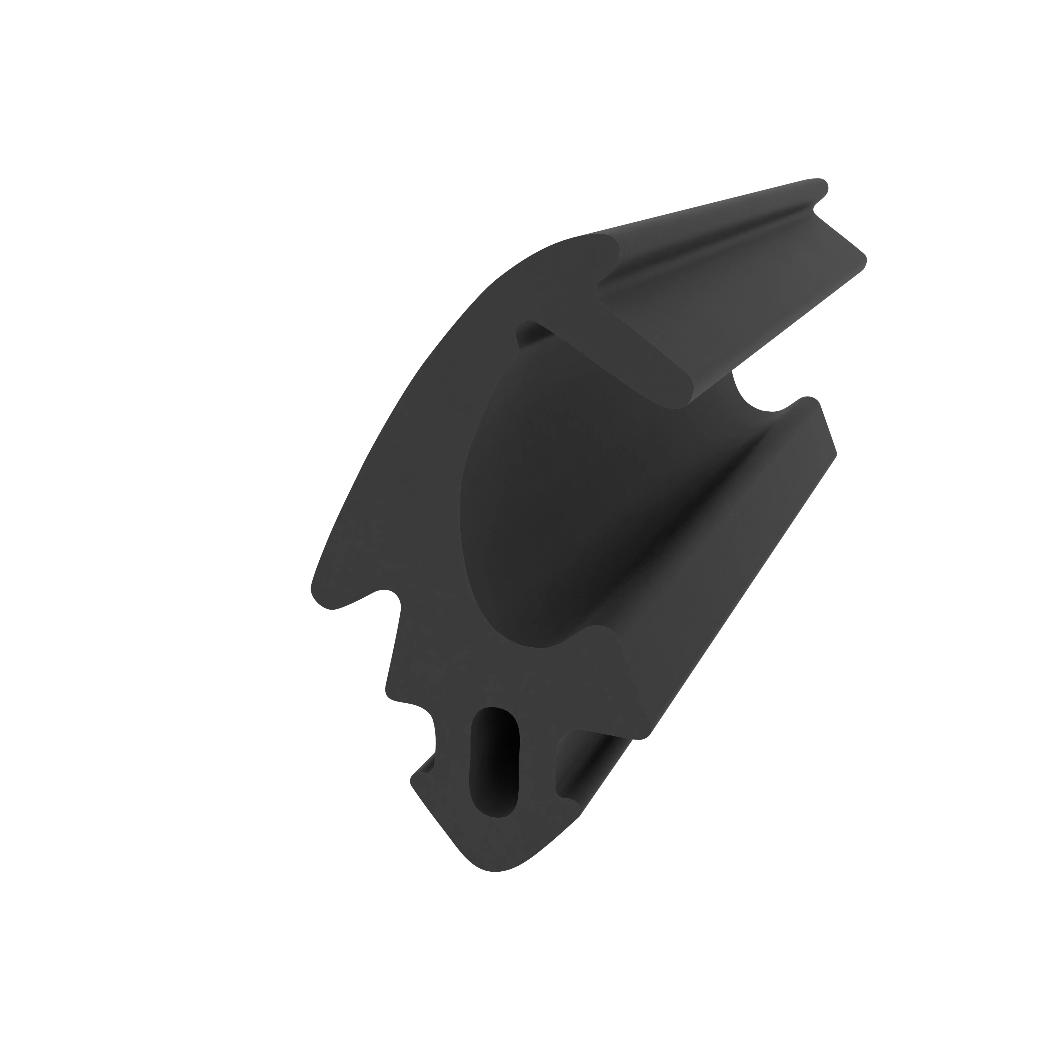 Mitteldichtungen - Mitteldichtung für Metall- und Alufenster | 18 mm Höhe | Farbe: schwarz