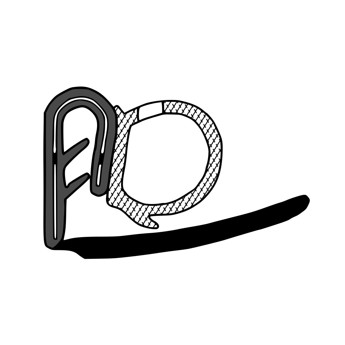 Caravandichtung | Höhe: 20,5 mm | Farbe: schwarz Caravandichtung | Höhe: 20,5 mm | Farbe: schwarz