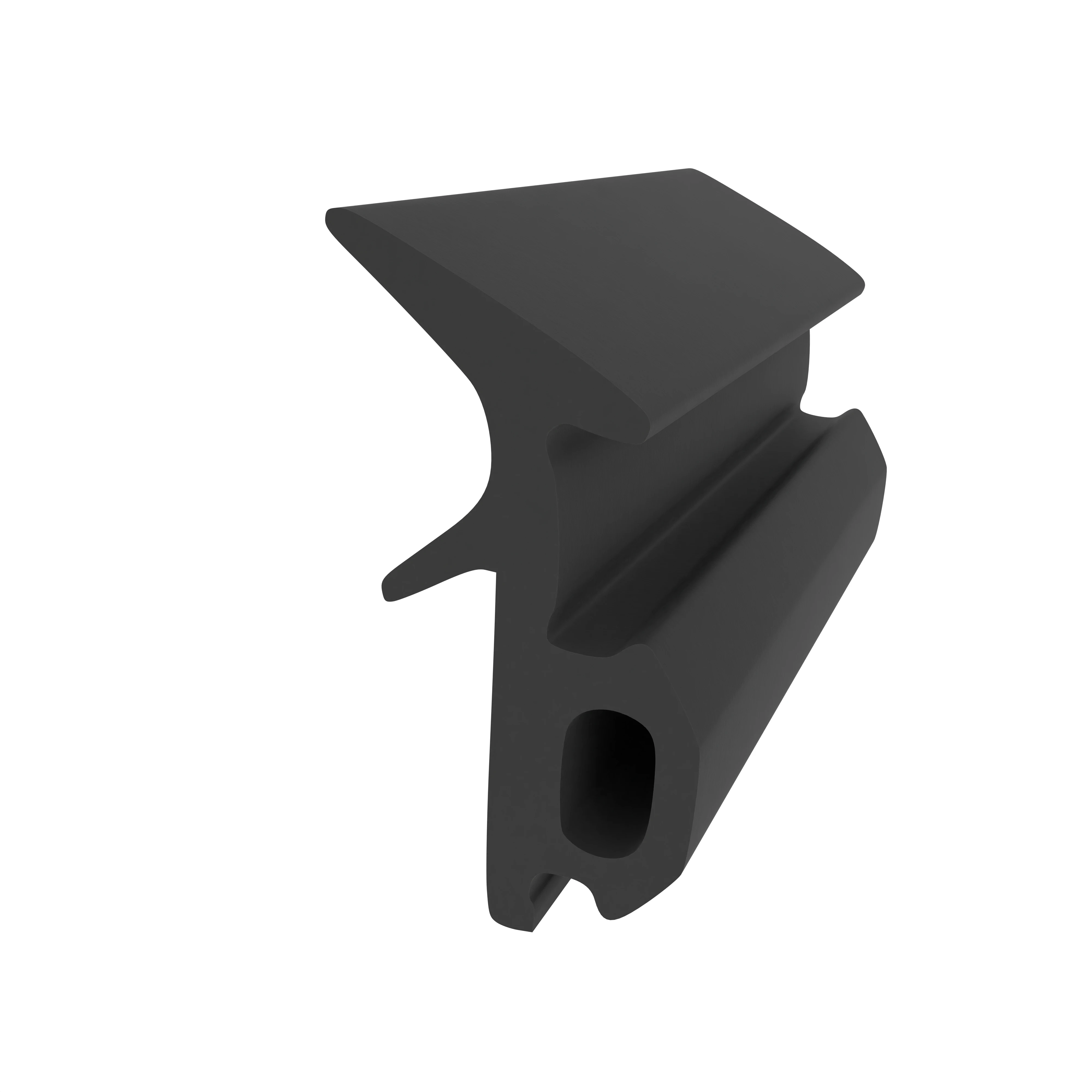 Verglasungsdichtung für Fenster | 8,5 mm Breite | Farbe: schwarz Verglasungsdichtung für Fenster | 8,5 mm Breite | Farbe: schwarz