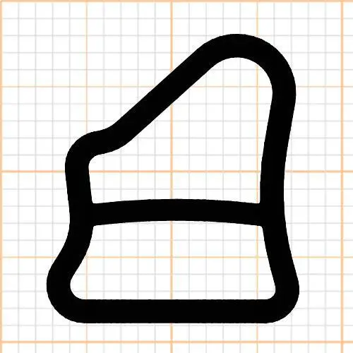 Türrahmen Dichtung - Stahlzargendichtung für Stahlzargen | 14 mm Breite | Farbe: grau