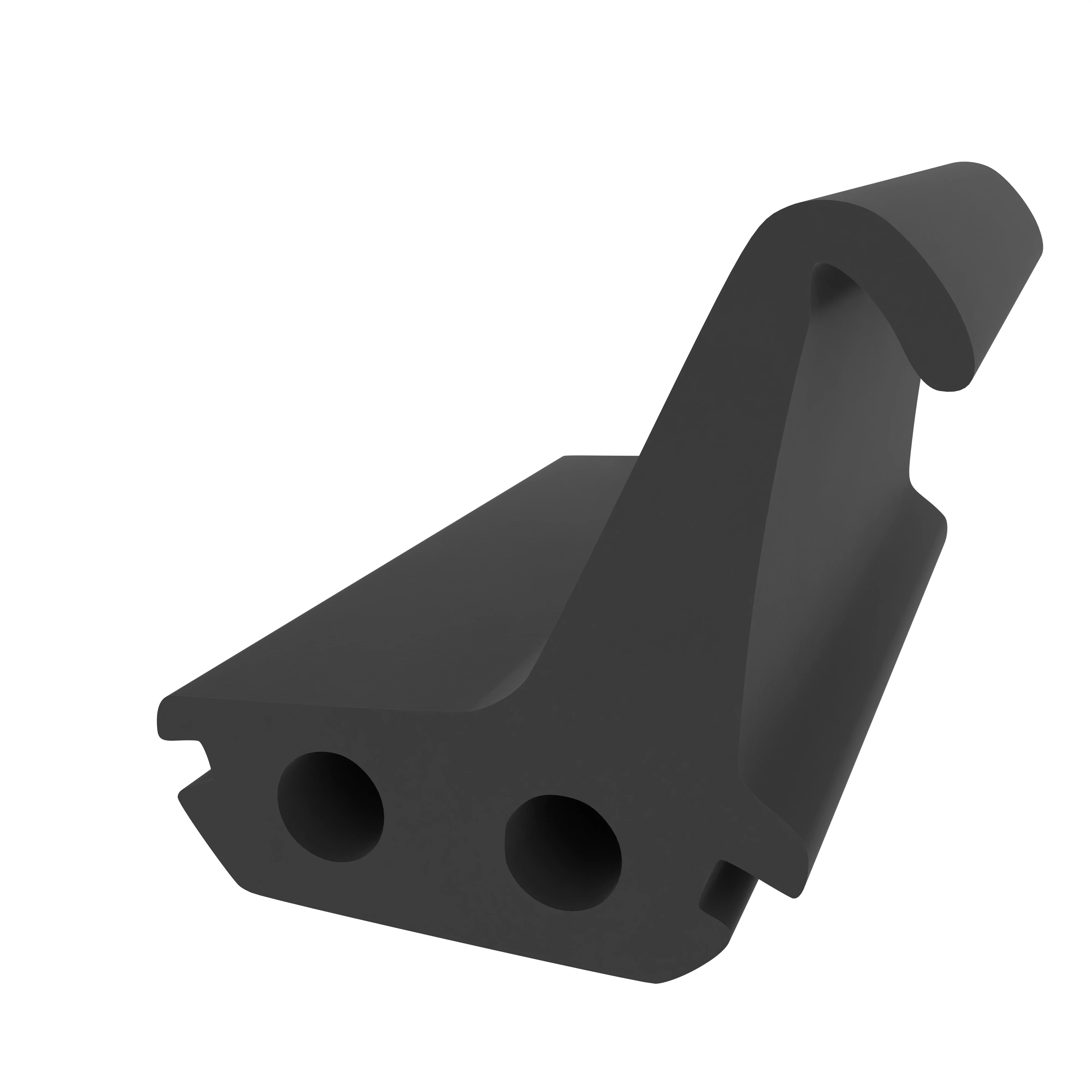 Mitteldichtungen - Mitteldichtung für Metall- und Alufenster | 20,5 mm Höhe | Farbe: schwarz