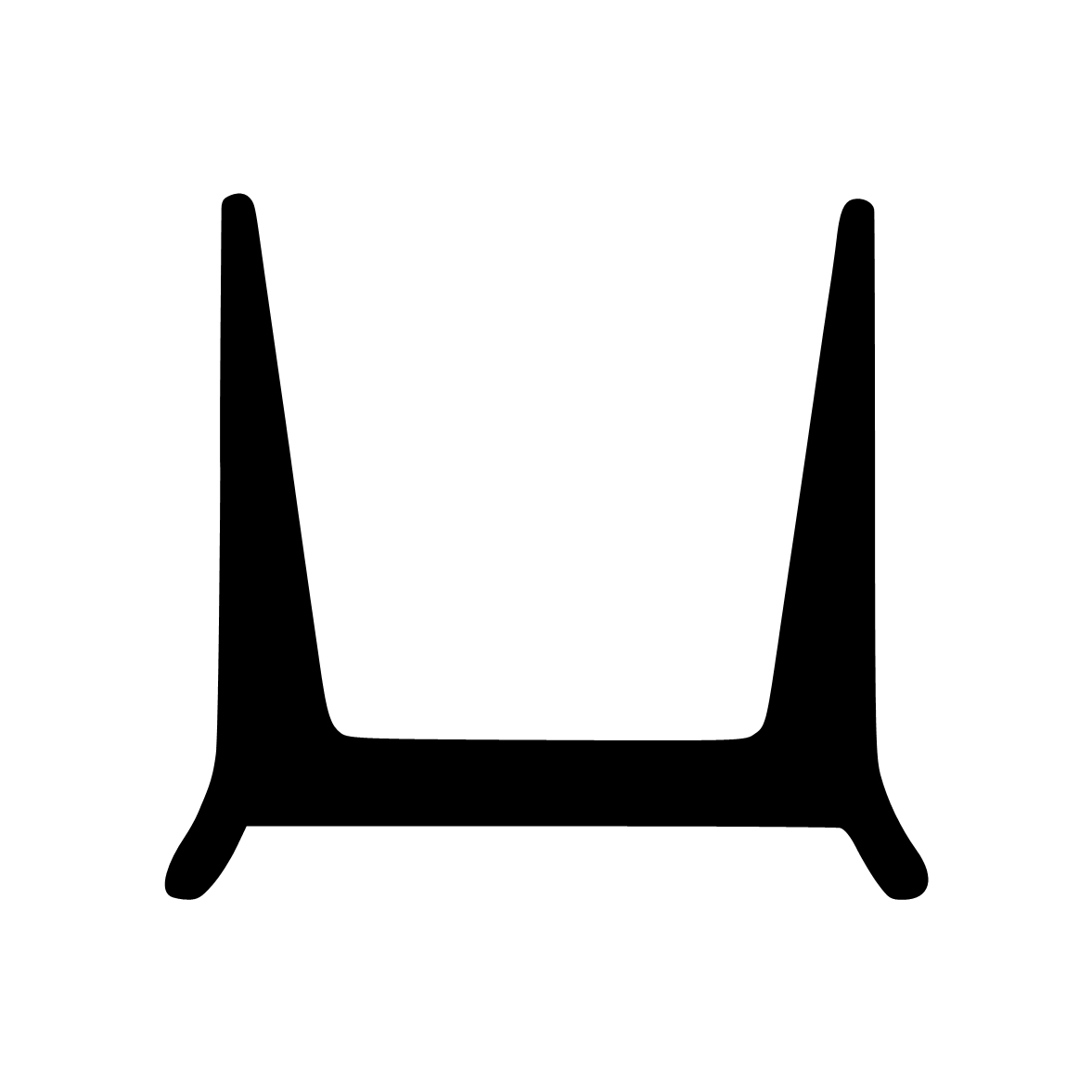 Zum Schrauben - Kühlschrankdichtung Meterware | Höhe: 16,5 mm | Farbe: grau