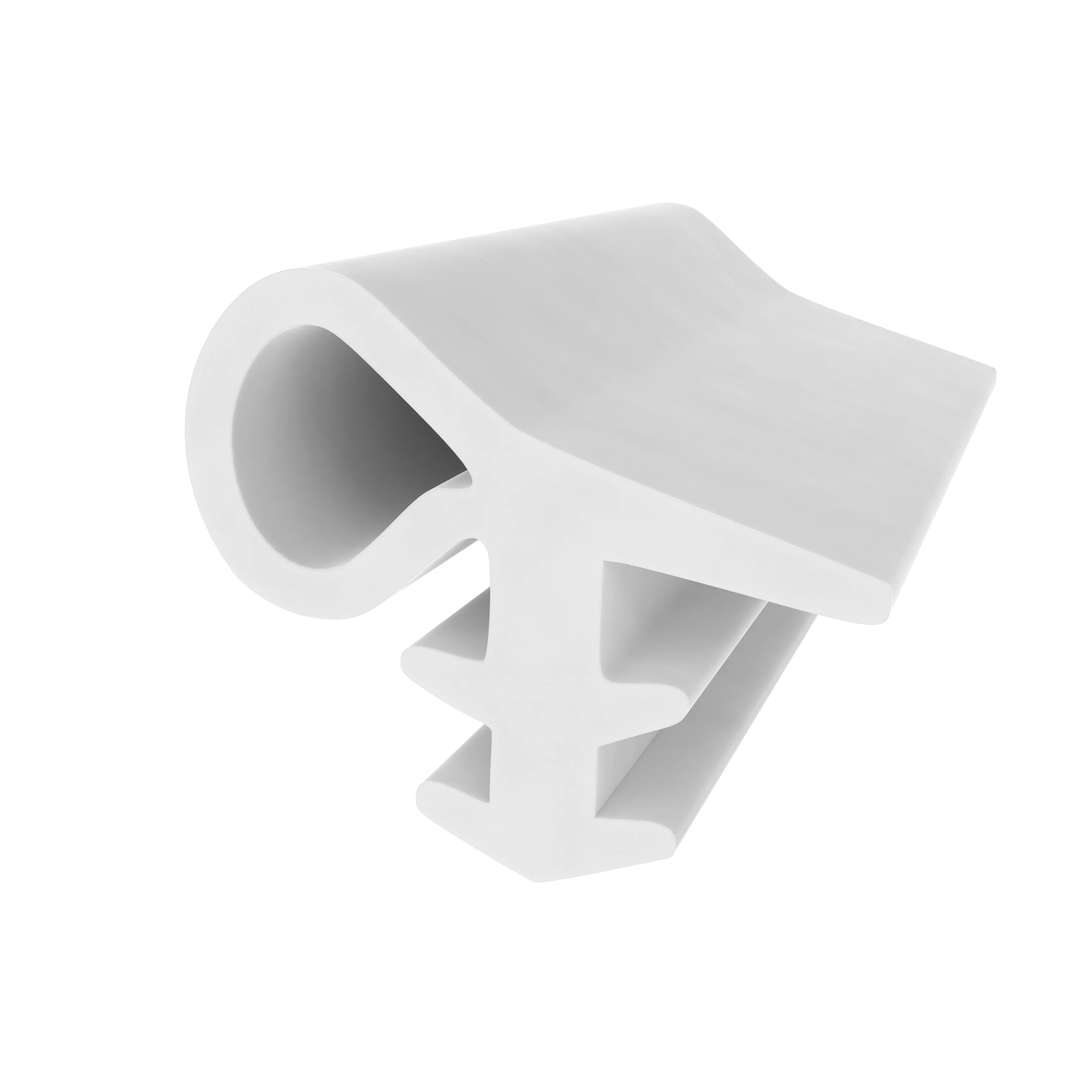 Türrahmen Dichtung - Zimmertürdichtung für Haustüren | 12 mm Breite | Farbe: weiß