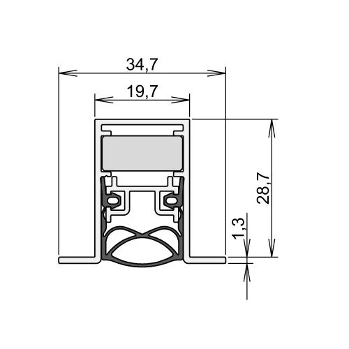 Schall-Ex Ultra OS Duo | 1083 mm  zweiseitig (1083 mm)