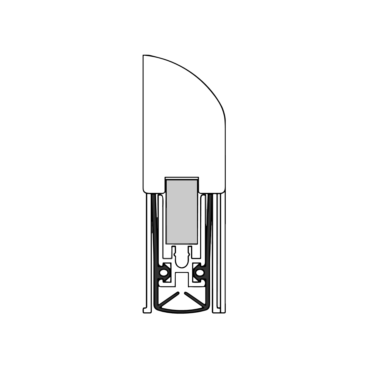 Schall-Ex L-15 FS Absenkdichtung von Athmer | 930 mm Länge