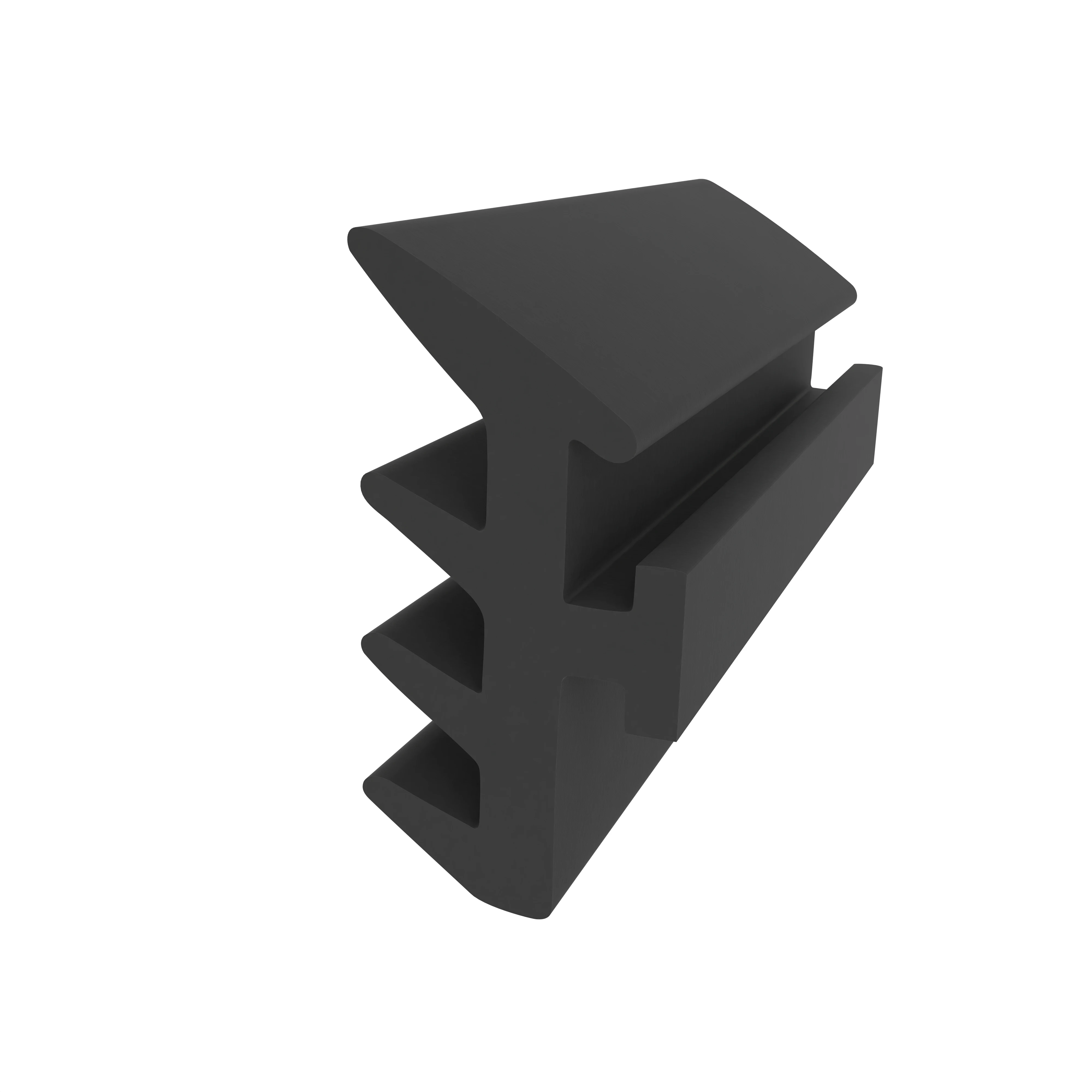 Verglasungsdichtungen - Verglasungsdichtung für Fenster | 10 mm Breite | Farbe: schwarz