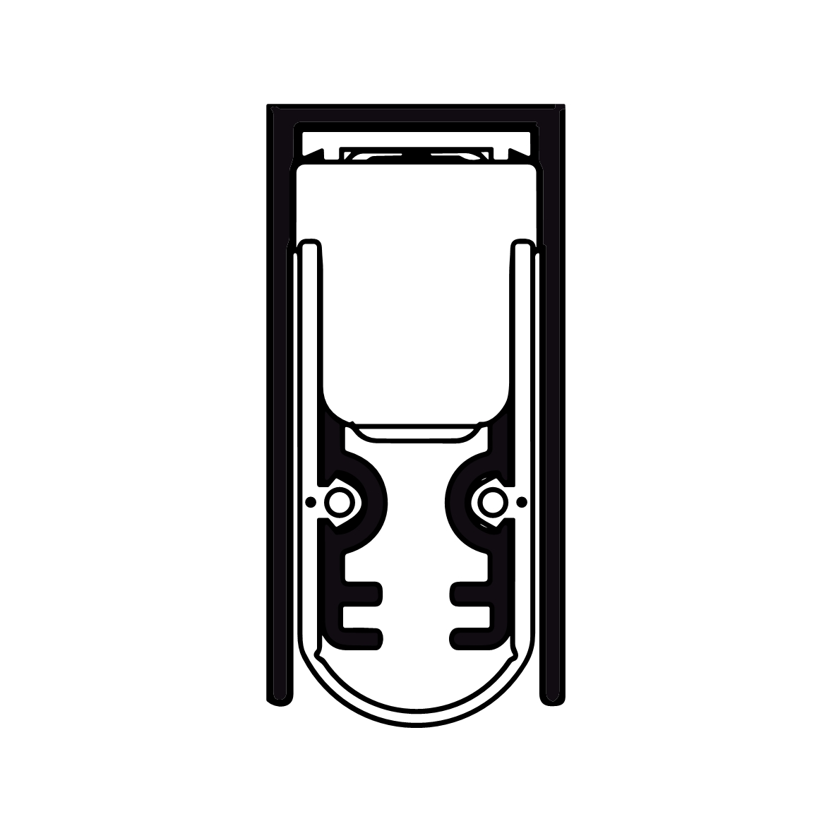 Absenkdichtungen - EllenMatic Soundproof Absenkdichtung von Elton | Länge: 833 mm