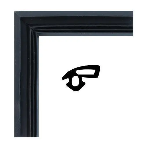 Dichtungsecke für Anschlagdichtung F1567 | Farbe: schwarz Dichtungsecke für Anschlagdichtung F1567 | Farbe: schwarz