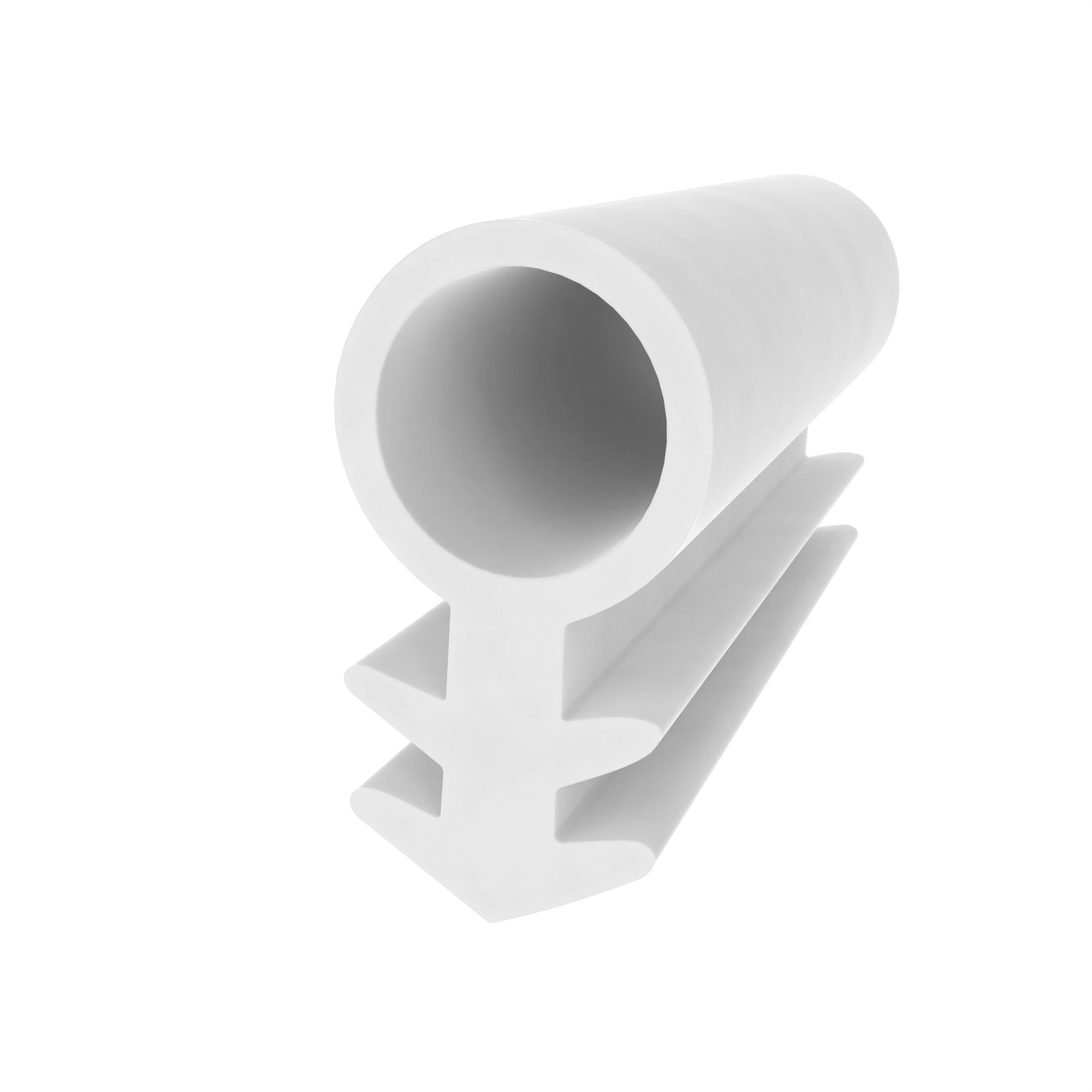 Schlauchdichtung für Holzfenster und -türen | 5 mm Durchmesser | Farbe: weiß