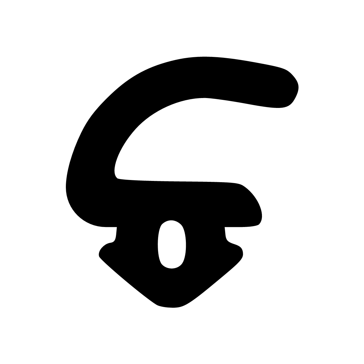 Lippendichtungen - Anschlagdichtung mit Lippe und profiliertem Fuß | 11 mm Höhe | Farbe: weiß