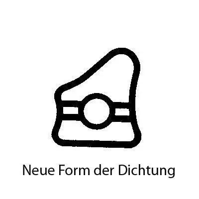 Türrahmen Dichtung - Stahlzargendichtung für Stahlzargen | 19 mm Höhe | Farbe: grau