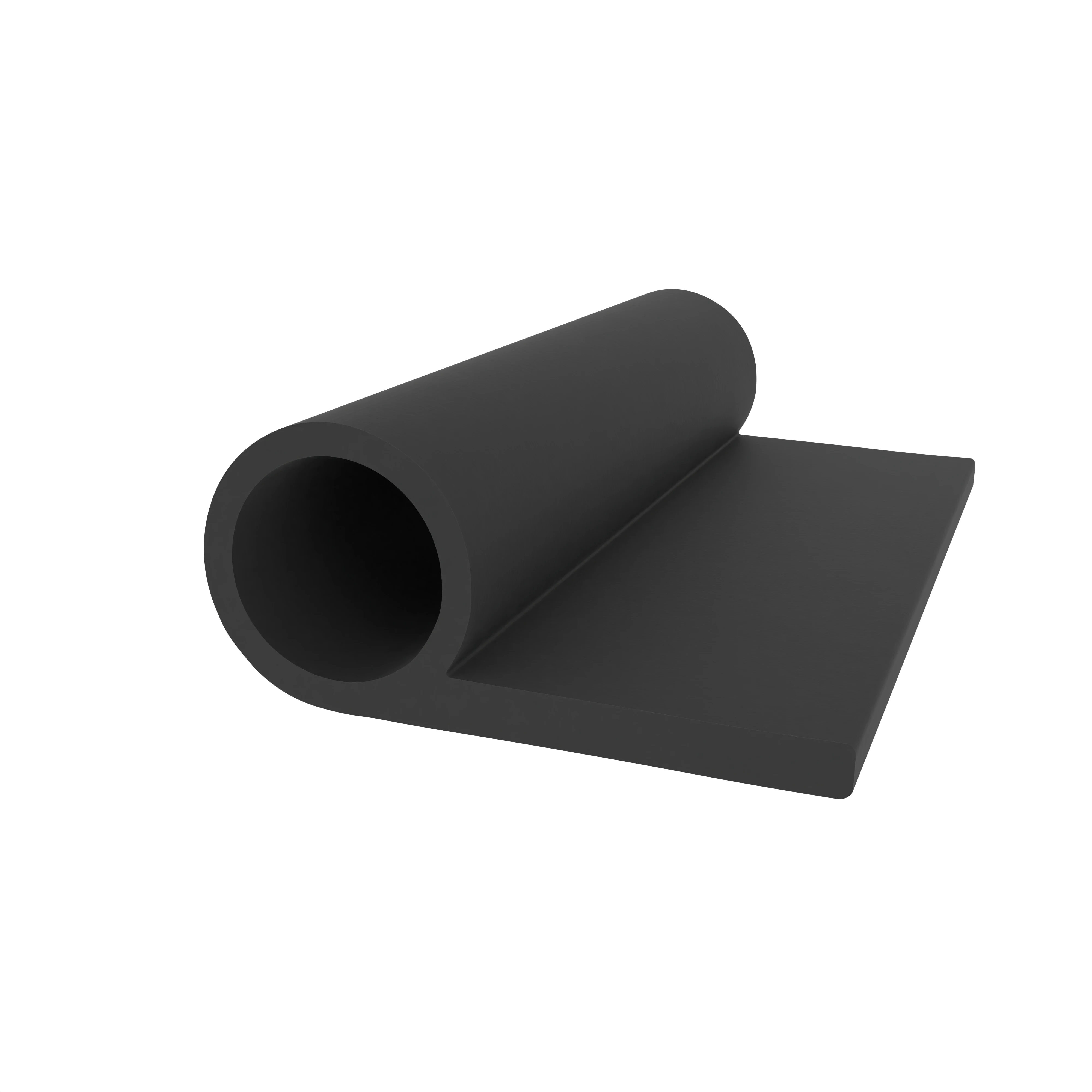 Fahnenprofil EPDM Ø 14mm l: 32mm in schwarz