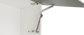 Beschläge - Hochklappbeschlag von Häfele | Modell: Maxi Komplett-Set - D | Farbe: schwarz