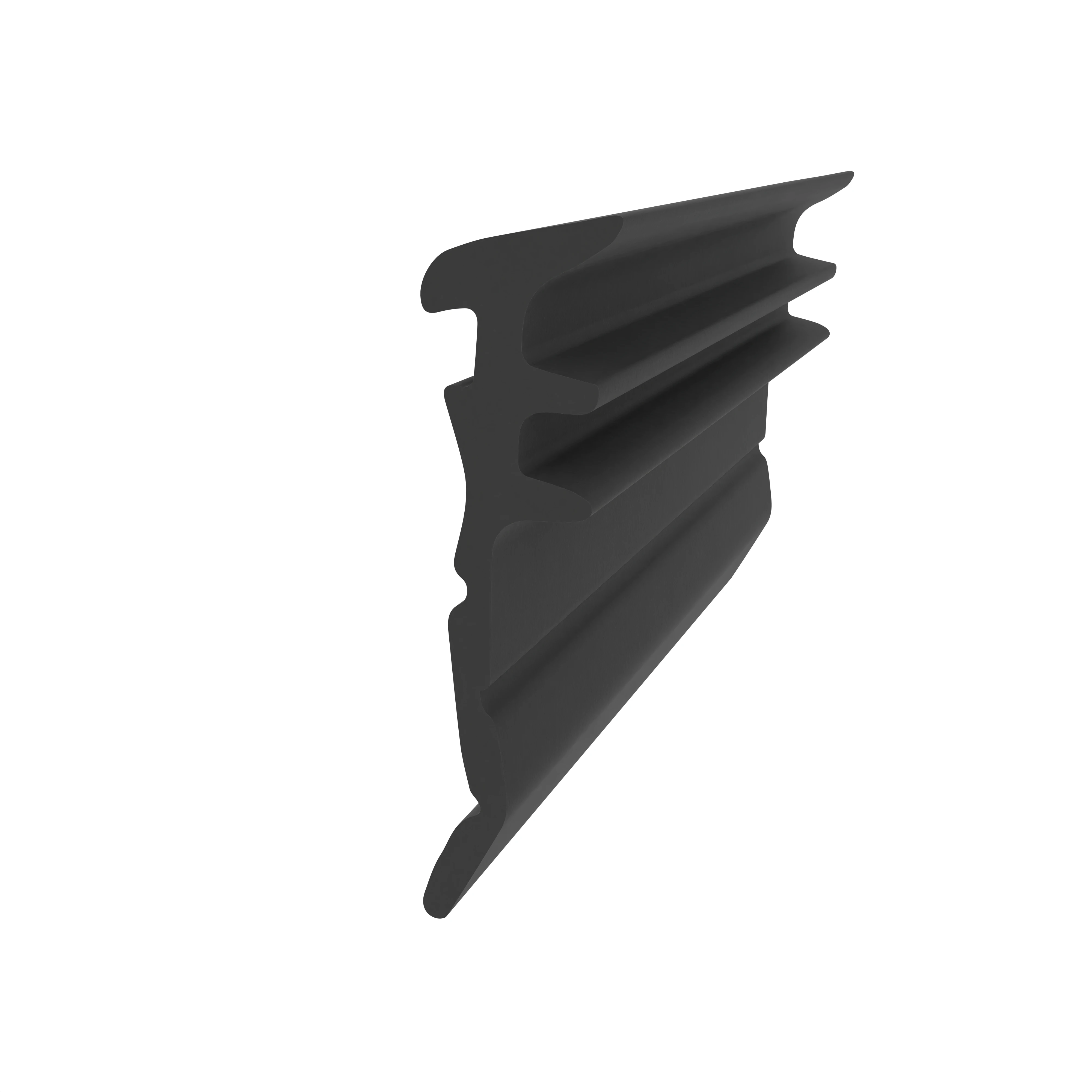 Verglasungsdichtungen - Verglasungsdichtung für Heroal Fenster | 4 mm Breite | Farbe: schwarz