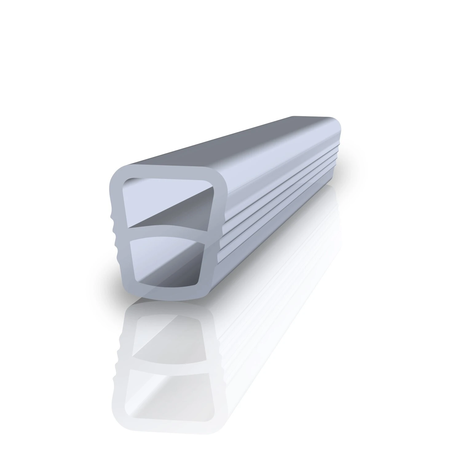 Stahlzargendichtung für Stahltüren | 15 mm Höhe | Farbe: transparent