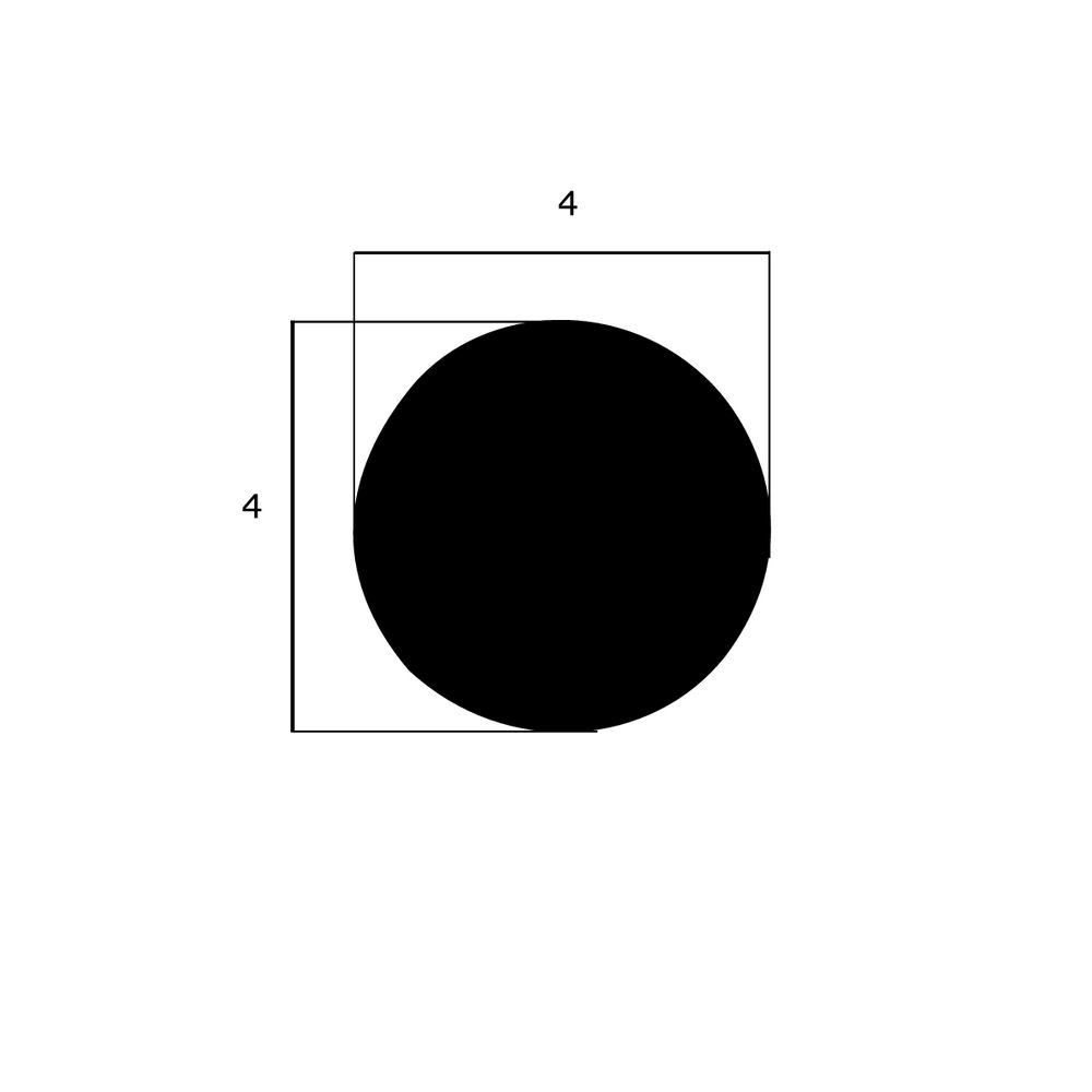 Graf Dichtungen - Rundschnurprofil | 4 mm Durchmesser | Farbe: schwarz