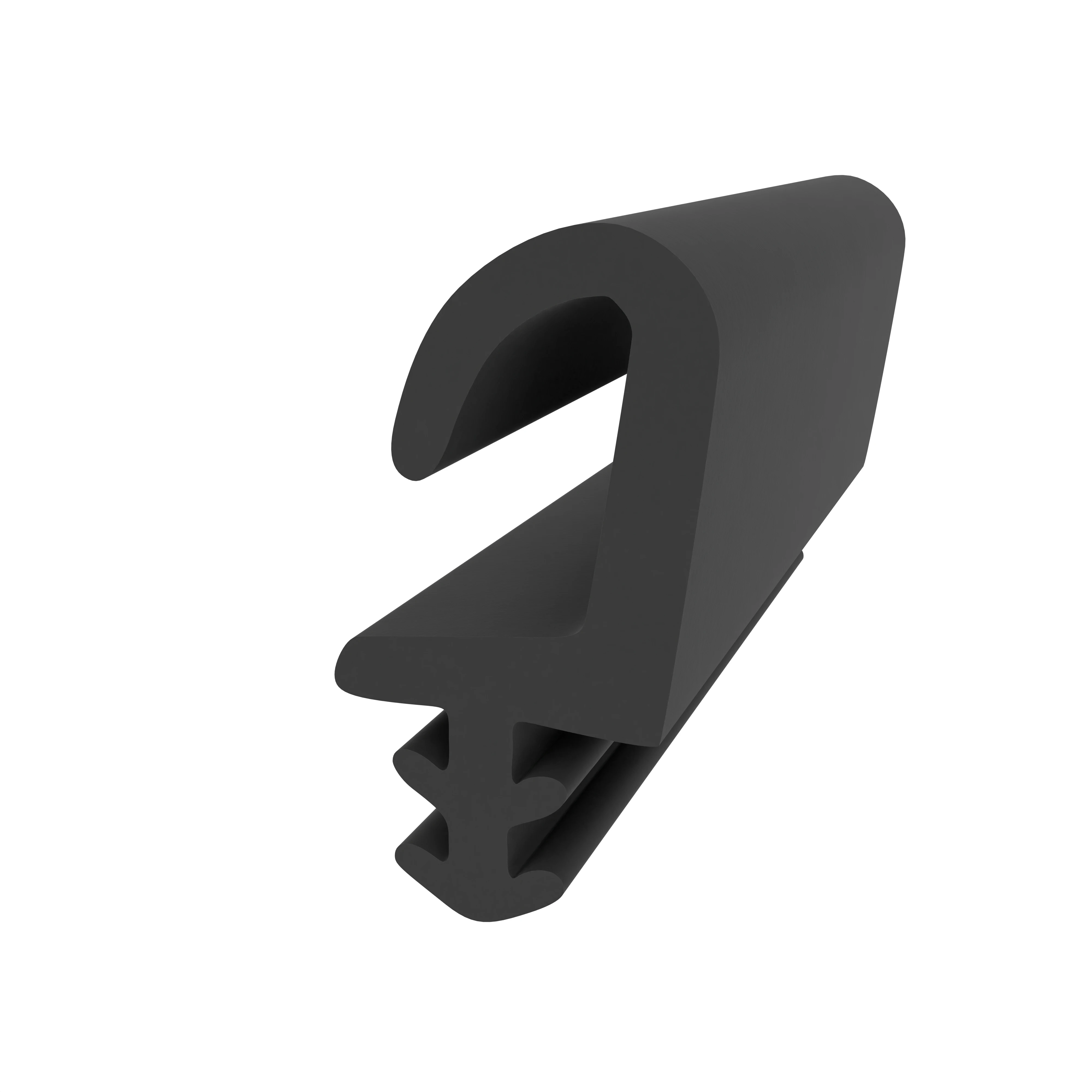 Anschlagdichtung für Holzfenster | 15 mm Höhe | Farbe: schwarz  Anschlagdichtung für Holzfenster | 15 mm Höhe | Farbe: schwarz